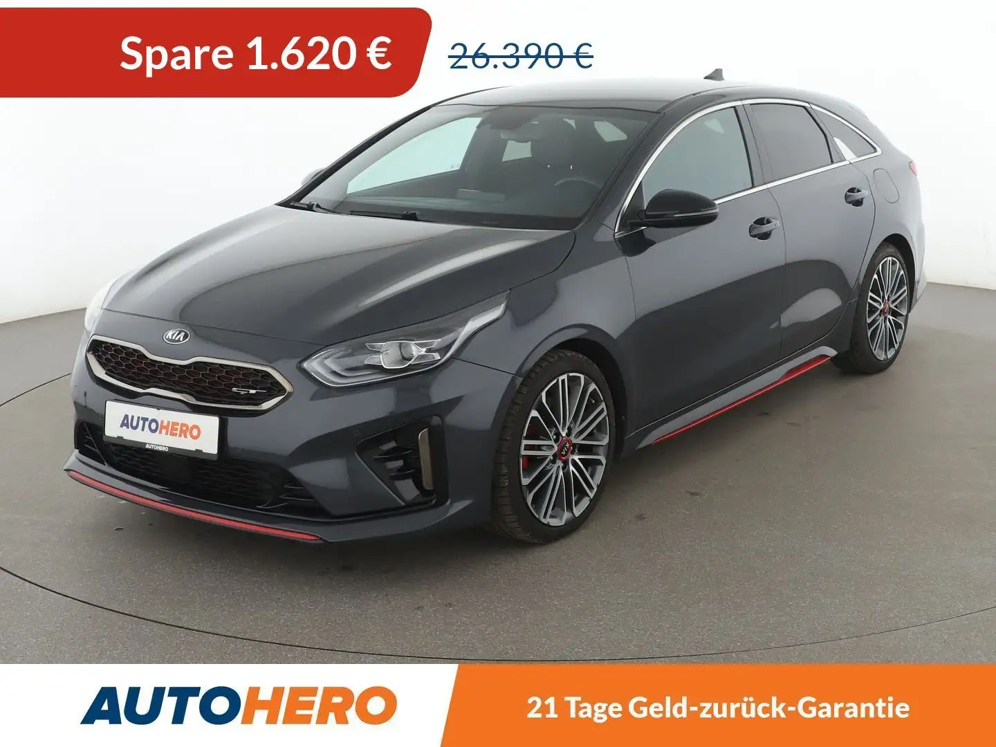 Kia ProCeed / pro_cee'd 1.6 TGDI GT Aut*NAVI*LED*ACC*CAM*PDC*SHZ* Grau - 1