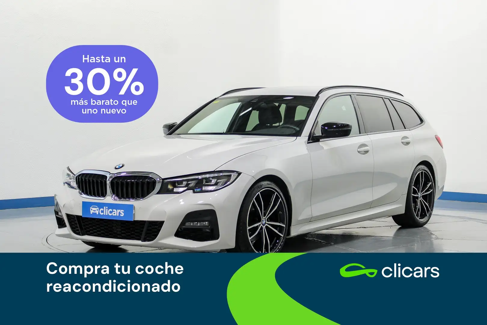 BMW 320 320dA Touring Blanco - 1