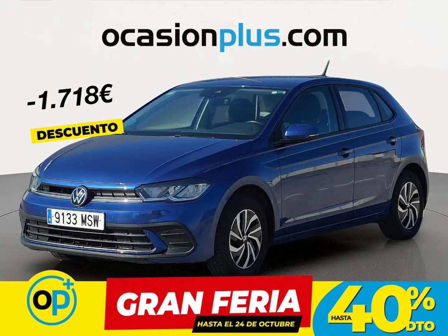 Volkswagen Polo 1.0 TSI Life DSG 70kW Azul - 1