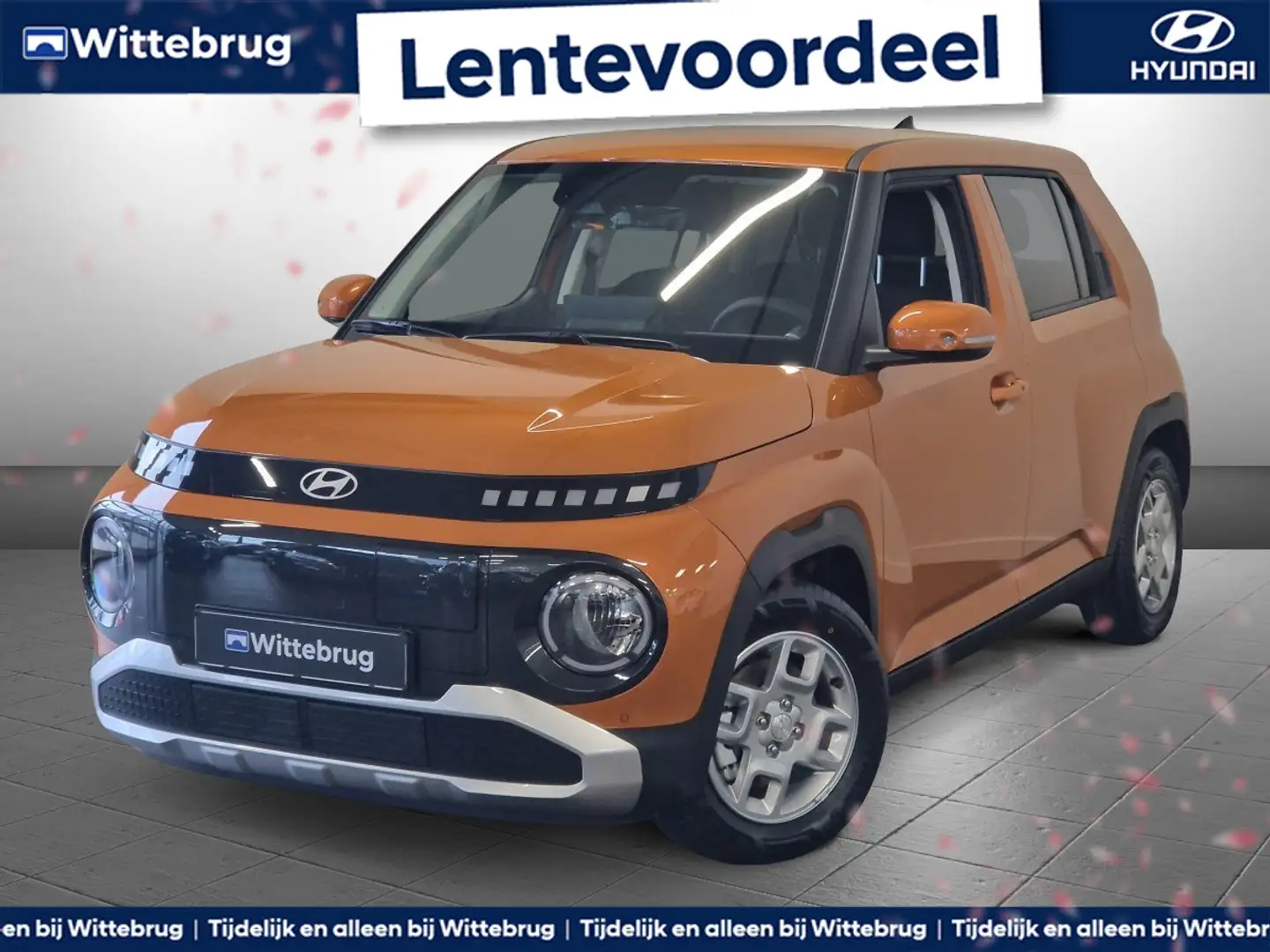 Hyundai Inster Pulse 49 kWh Volledig Elektrisch automaat met Navi Oranžová - 1