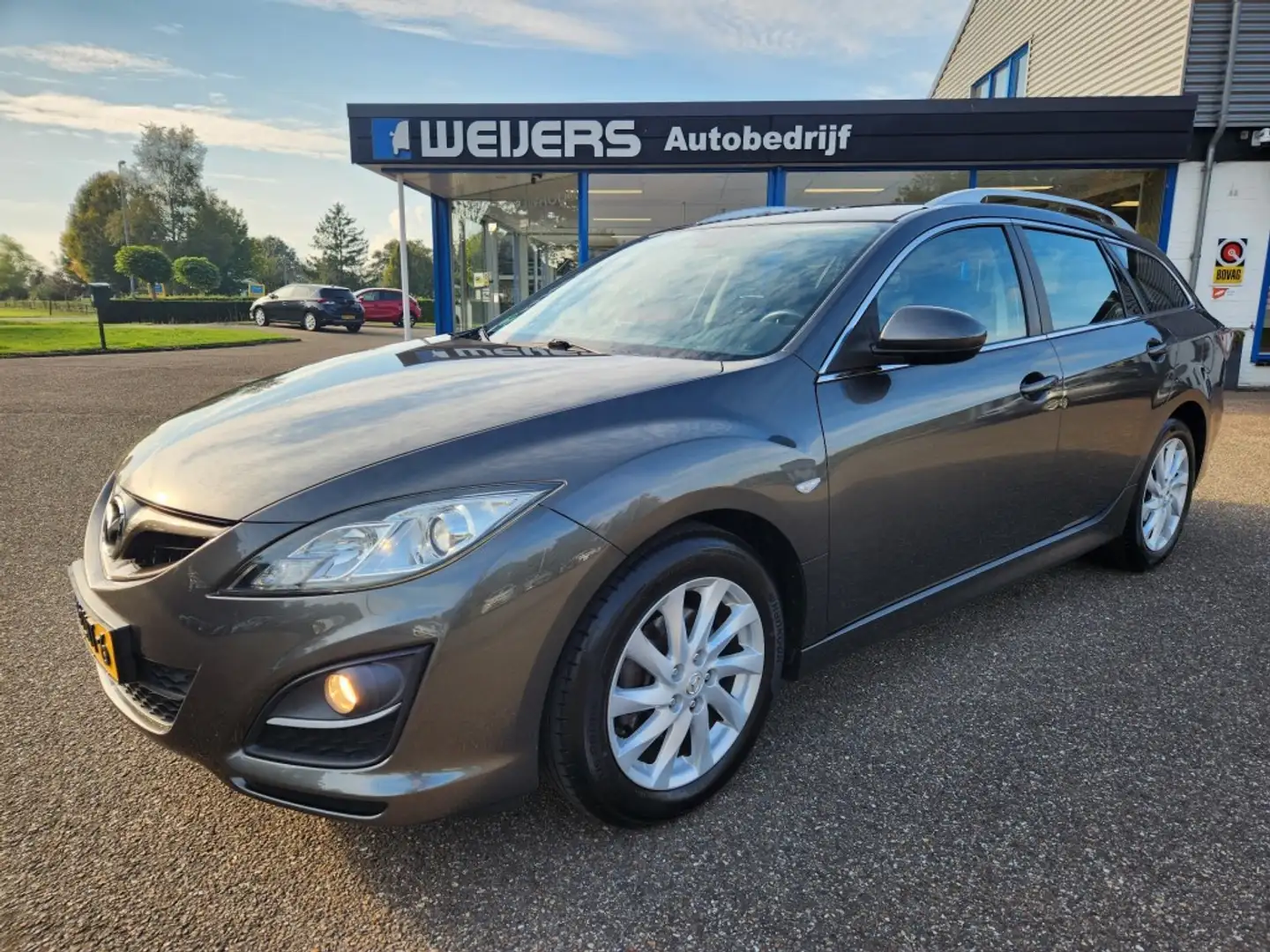 Mazda 6 Sportbreak 2.0 155pk TS, Facelift, Clima, Cruise, Grijs - 1