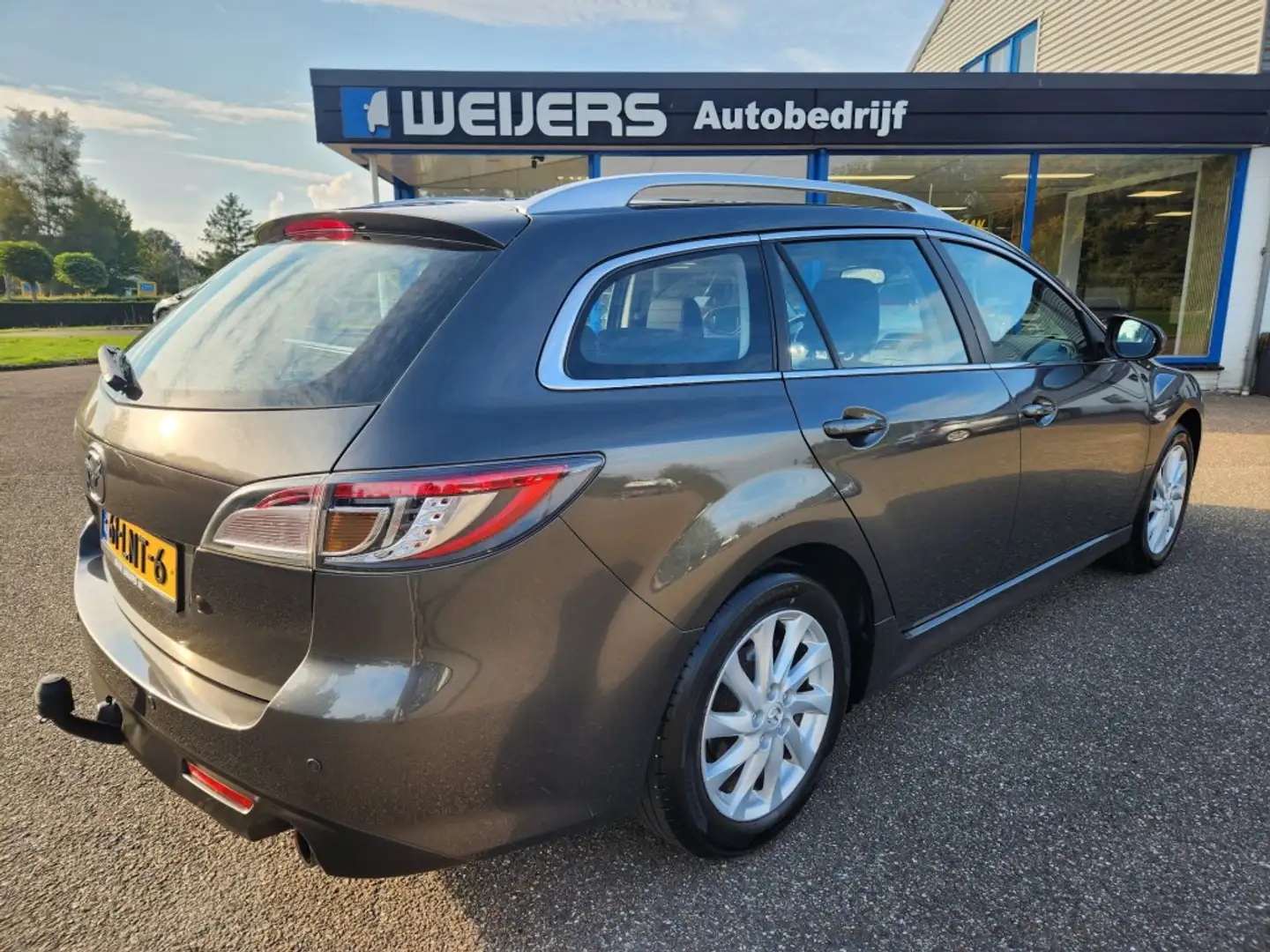 Mazda 6 Sportbreak 2.0 155pk TS, Facelift, Clima, Cruise, Grijs - 2