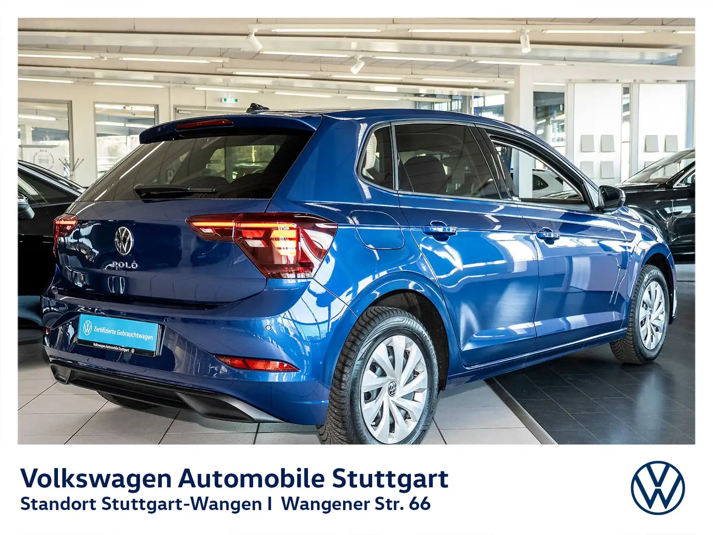 Volkswagen Polo Life 1.0 TSI Navi LED ACC PDC SHZ Blau - 2