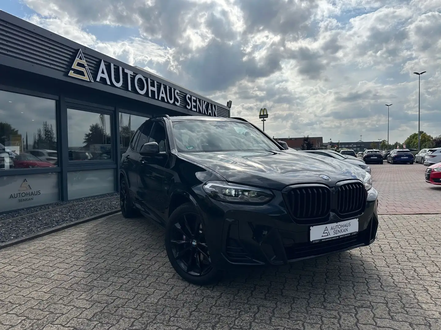 BMW X3 30d xDrive M Sport*VOLLLEDER*LED*NAVI*R-CAM* Schwarz - 1