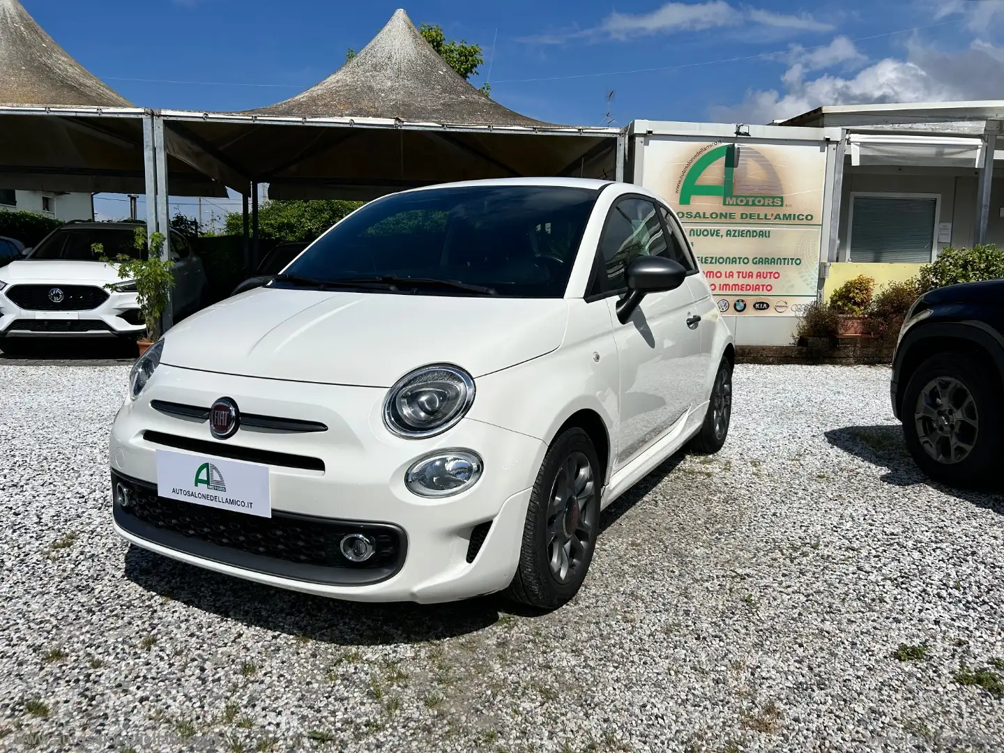 Fiat 500 1.3 Multijet 95 CV S Blanc - 1