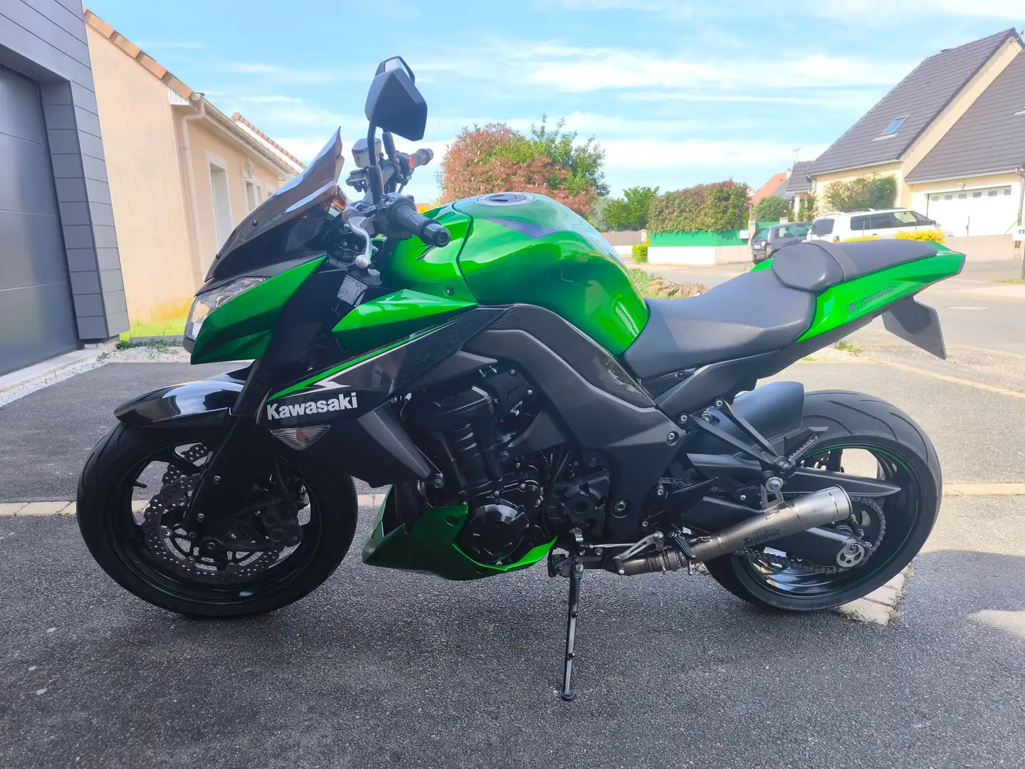 Kawasaki Z 1000 Verde - 2