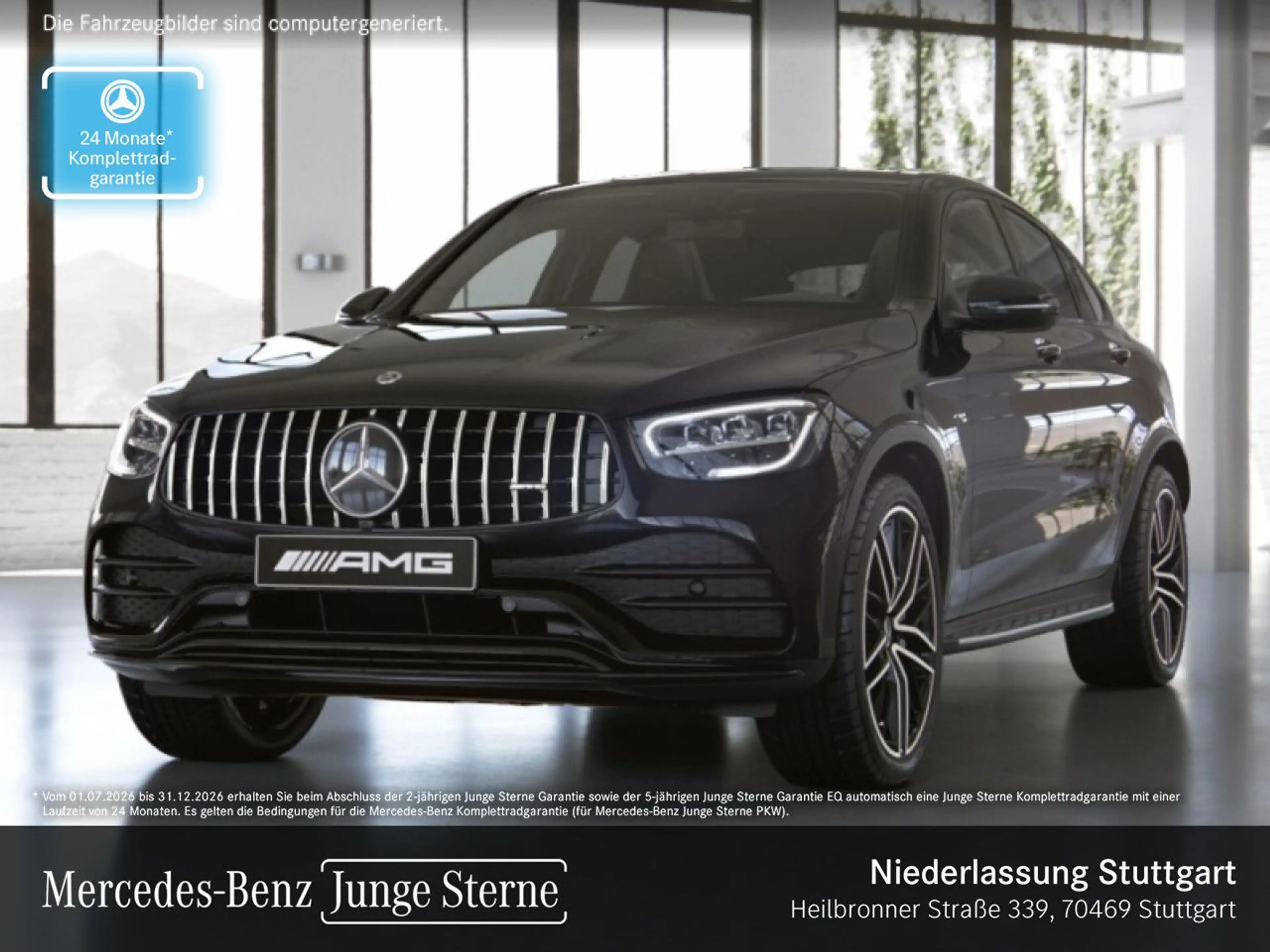 Mercedes-Benz GLC 43 AMG GLC 43 Coupé 4M AMG+NIGHT+LED+PERFSITZE+KAMERA+9G