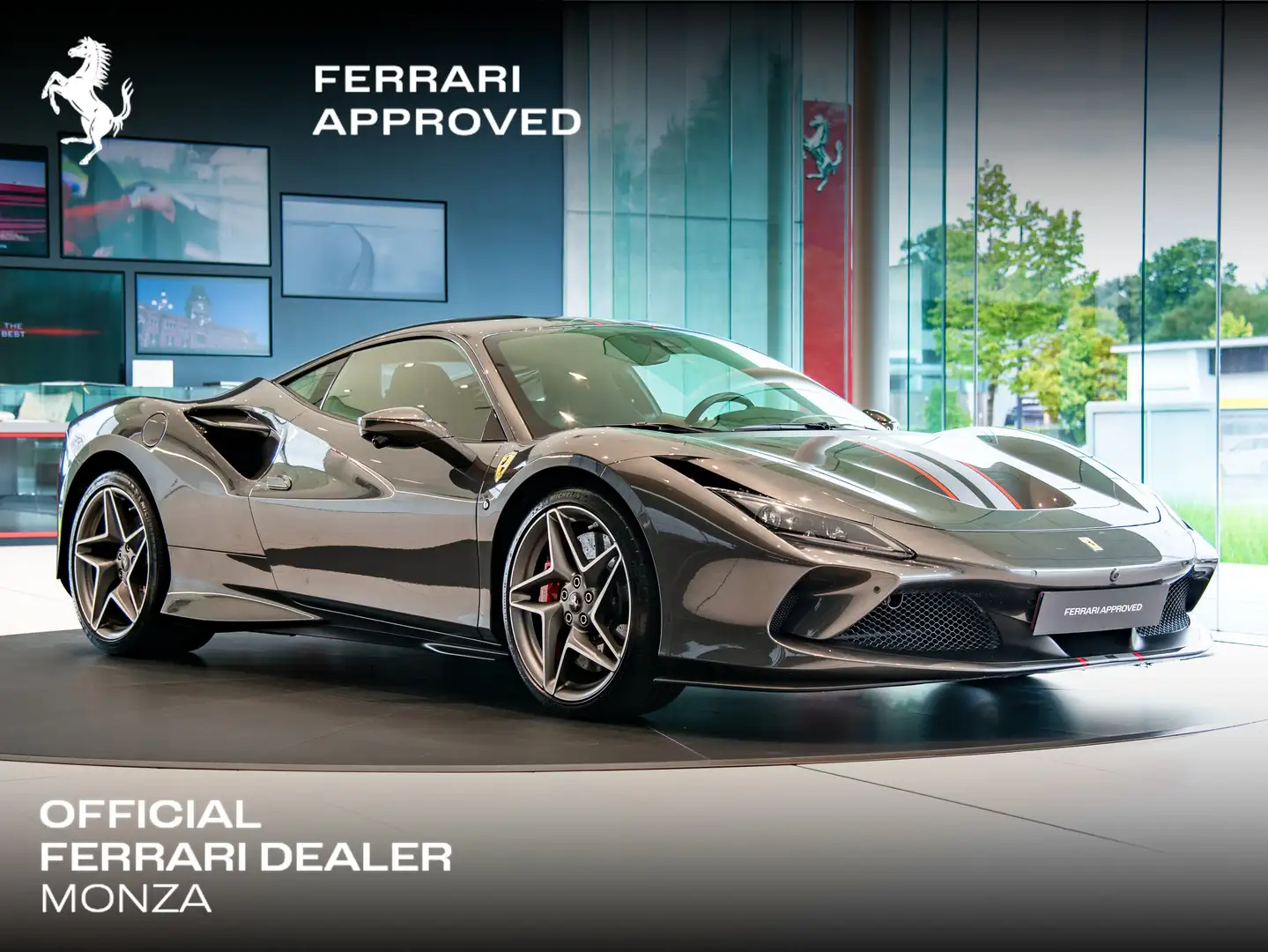 Ferrari F8 Tributo Lift | Full PPF | Carbon | Racing Seats Grijs - 1
