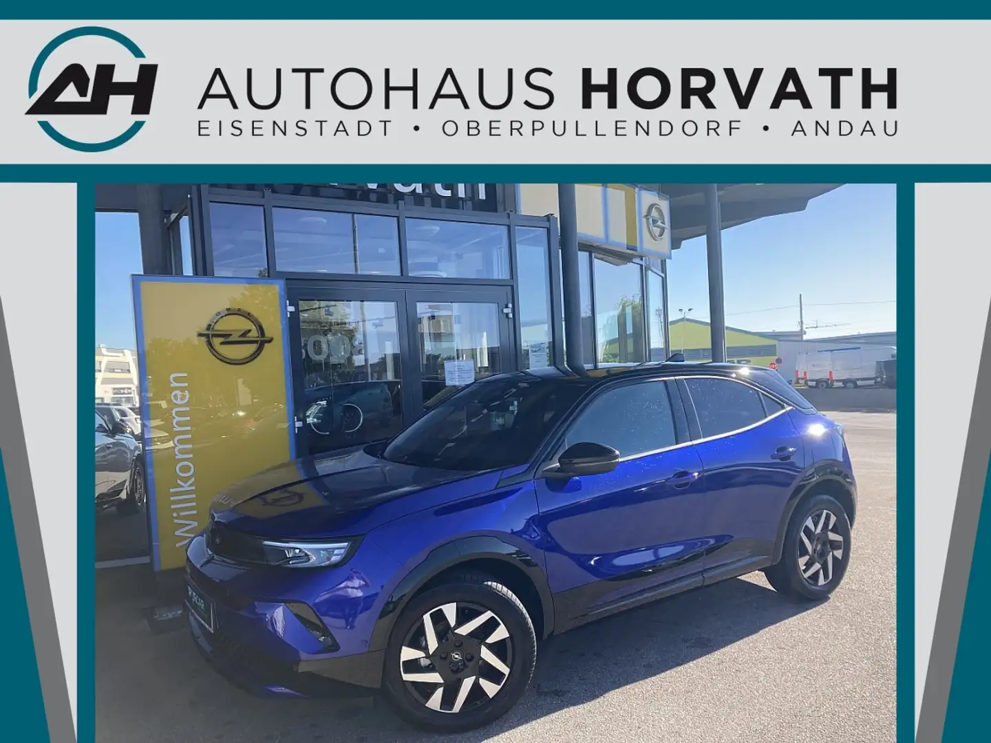 Opel Mokka 1,2 Direct Injection Turbo GS!INTELLILUX,ACC,KA... Bleu - 1