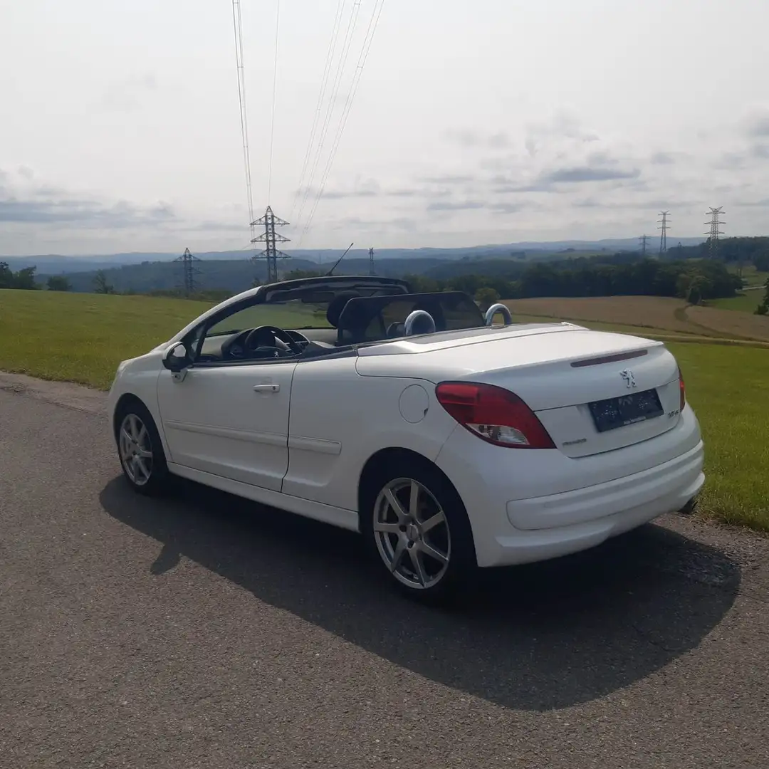 Peugeot 207 CC Cabrio-Coupe Premium Weiß - 2