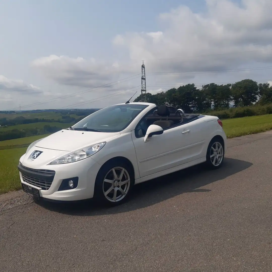 Peugeot 207 CC Cabrio-Coupe Premium Weiß - 1