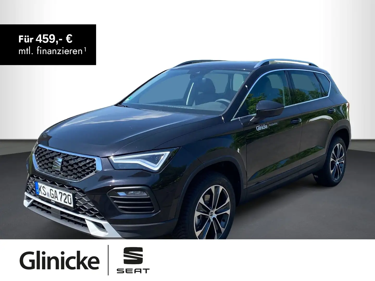 SEAT Ateca 1.5 TSI ACT Style Edition DSG, AHK, KESSY Zwart - 1
