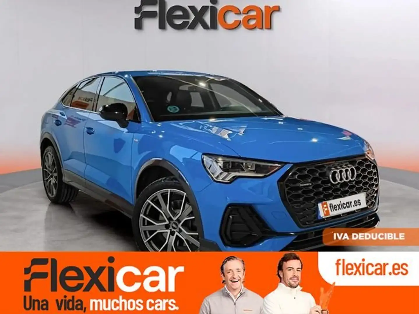 Audi Q3 40 TDI Black line quattro S tronic 147kW Azul - 1