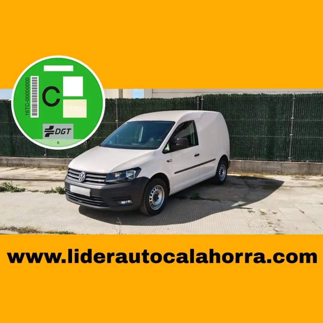 Volkswagen Caddy Furgón 2.0TDI 55kW Blanco - 1