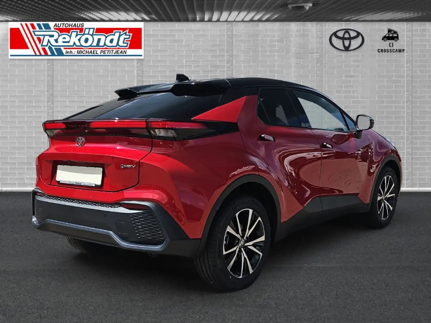 Toyota C-HR 2.0 Hybrid Team Deutschland Zins 1,99% ACC RFK SHZ Rosso - 2