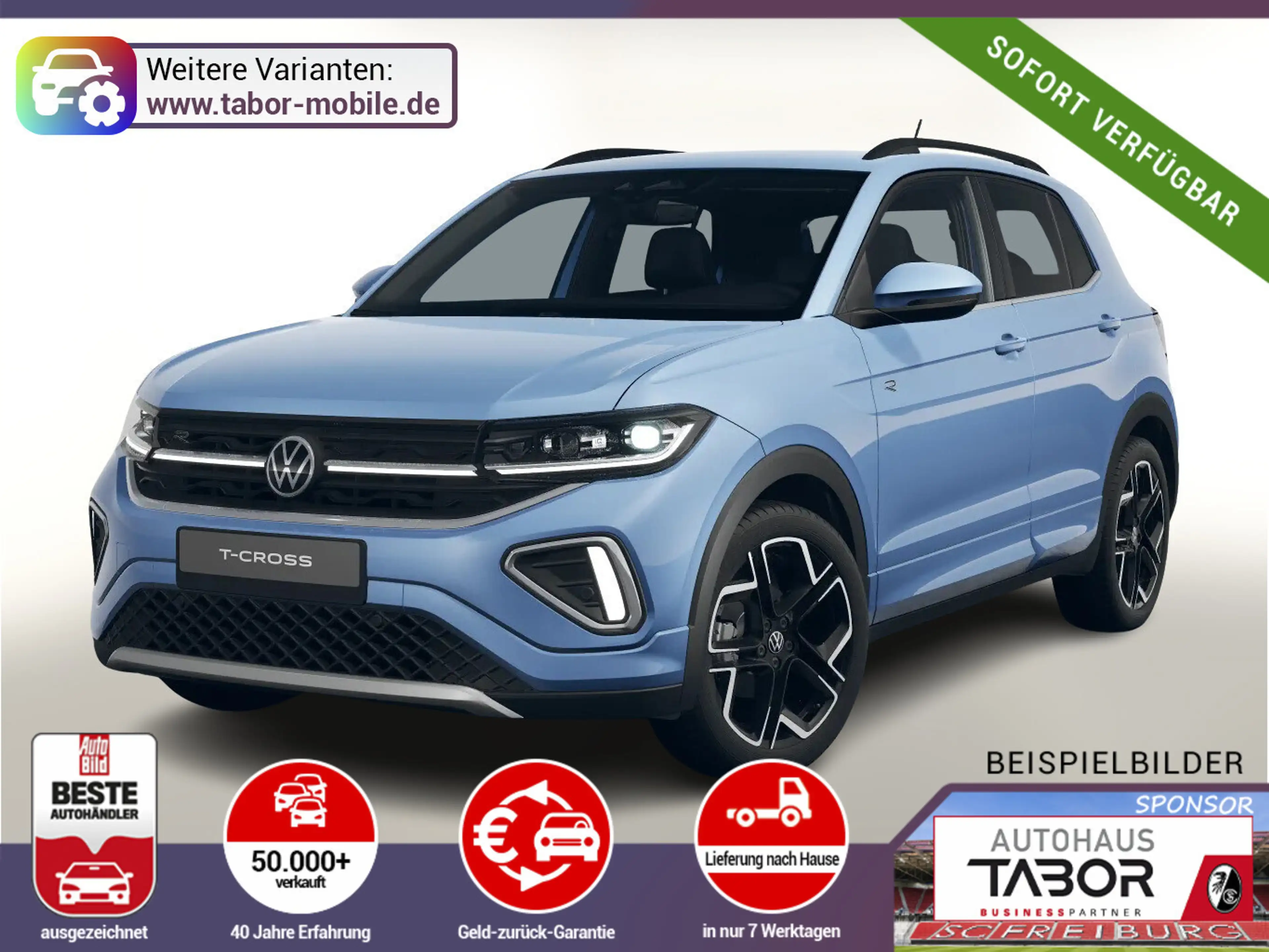 Volkswagen T-Cross R-Line Matrix 18Z Kam SHZ PrivG UVP-34%*