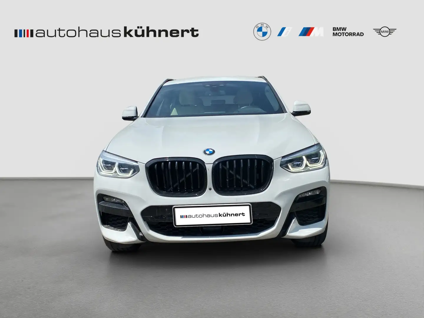 BMW X4 xDrive20i ///M Sport 21'' HUD AHK Parkassist. Weiß - 2