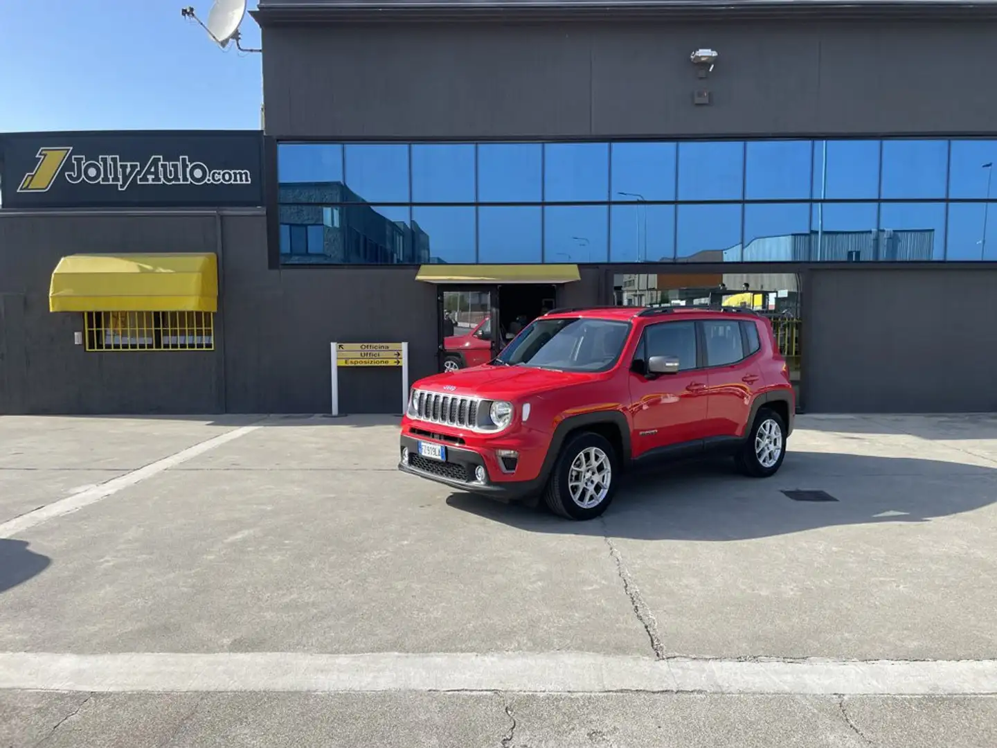 Jeep Renegade 1.6 mjt Limited 2wd 120cv DDCT - AUTOMATICO Червоний - 2