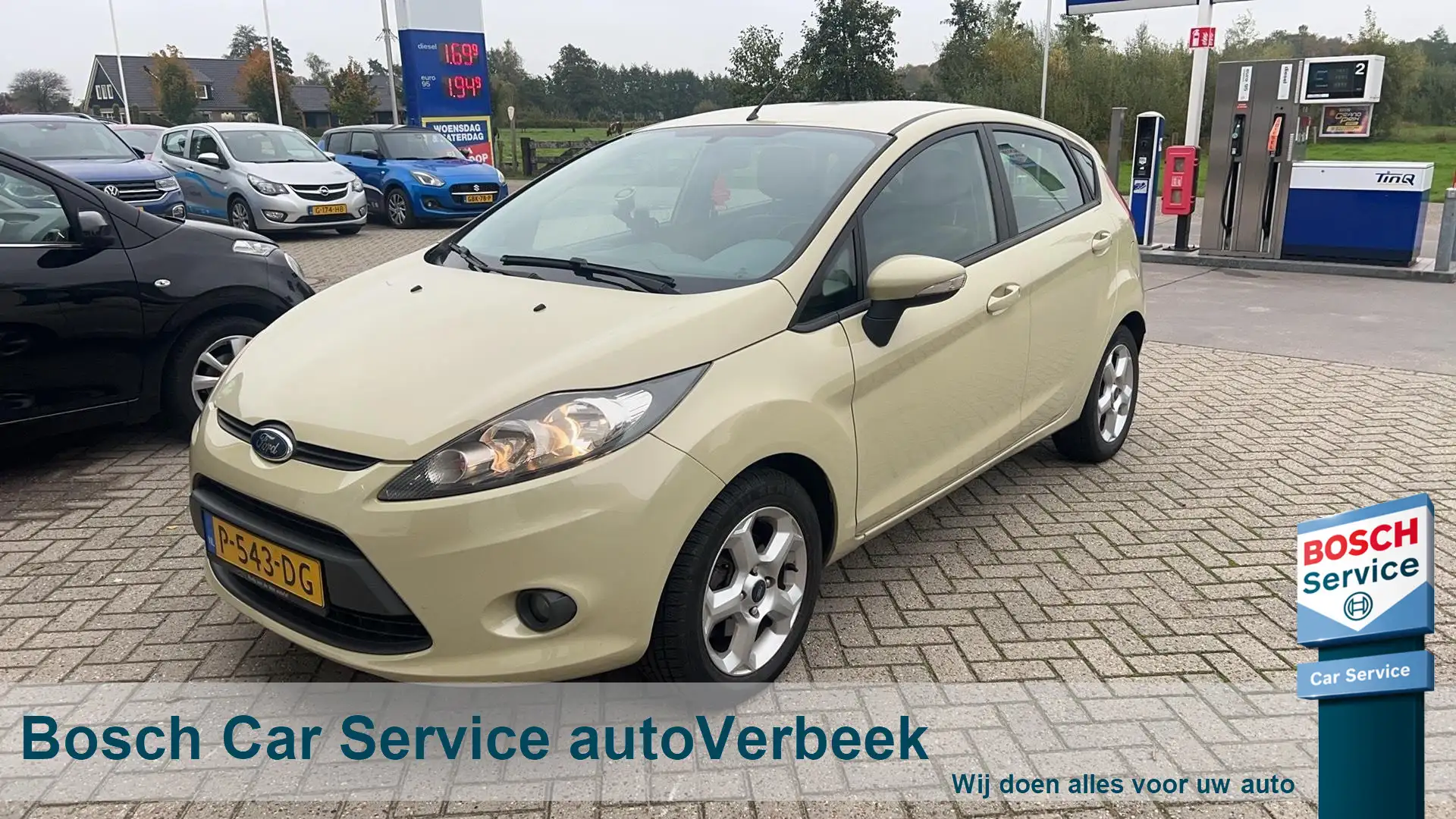 Ford Fiesta 1.25 Limited | Airco | Voorruitverwarming | Radio/ Weiß - 1