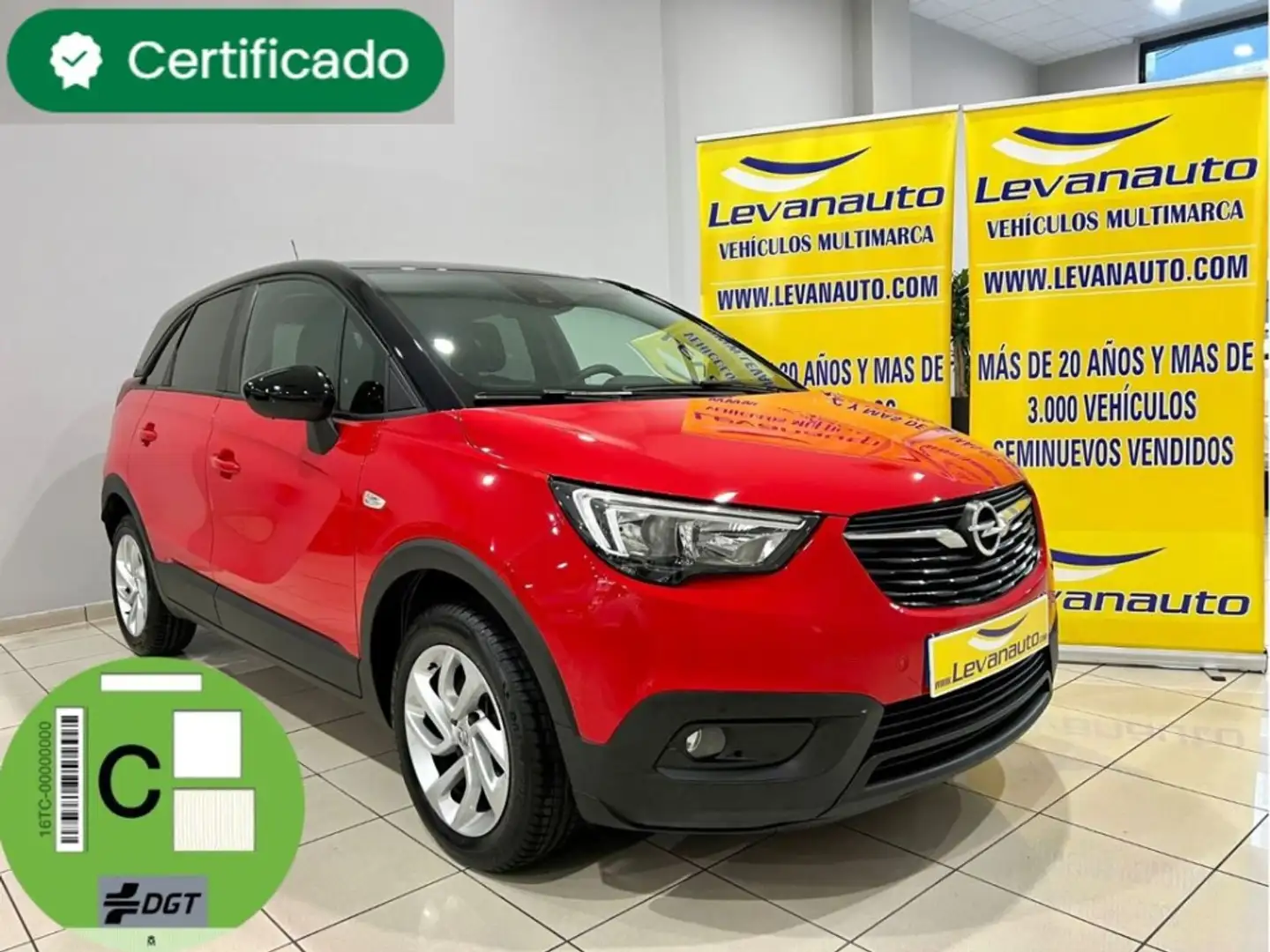 Opel Crossland X 1.2T S&S Edition 110 Rouge - 1