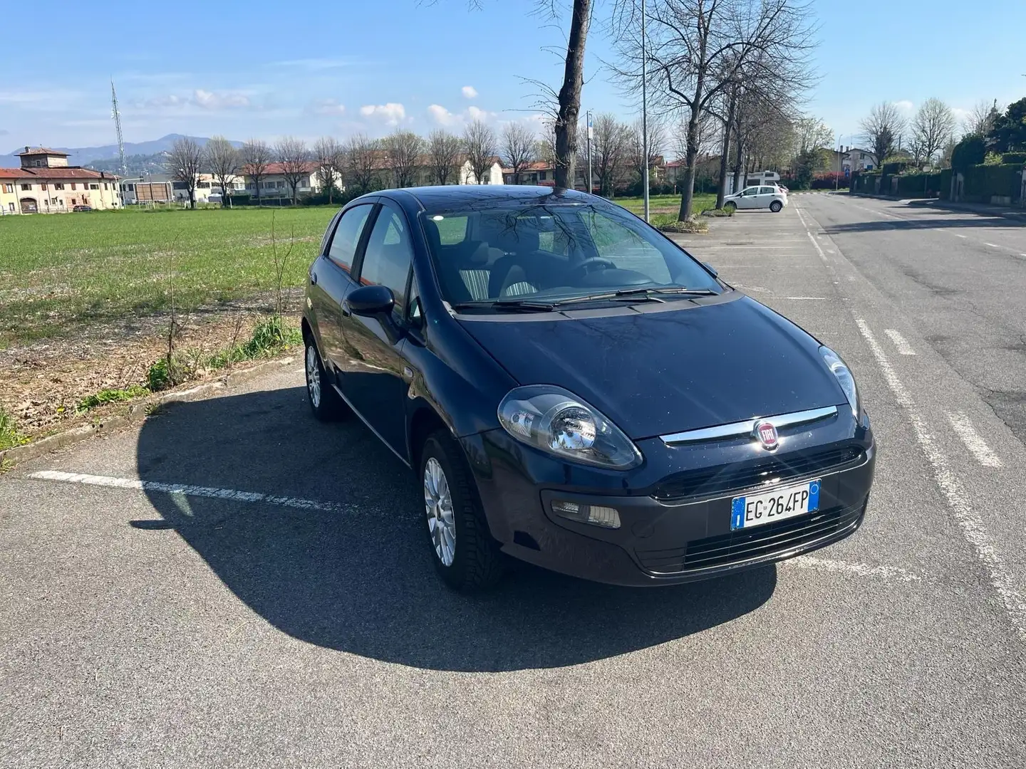 Fiat Punto Evo Punto III 2009 Evo 5p 1.4 natural power neopatenta Blu/Azzurro - 1