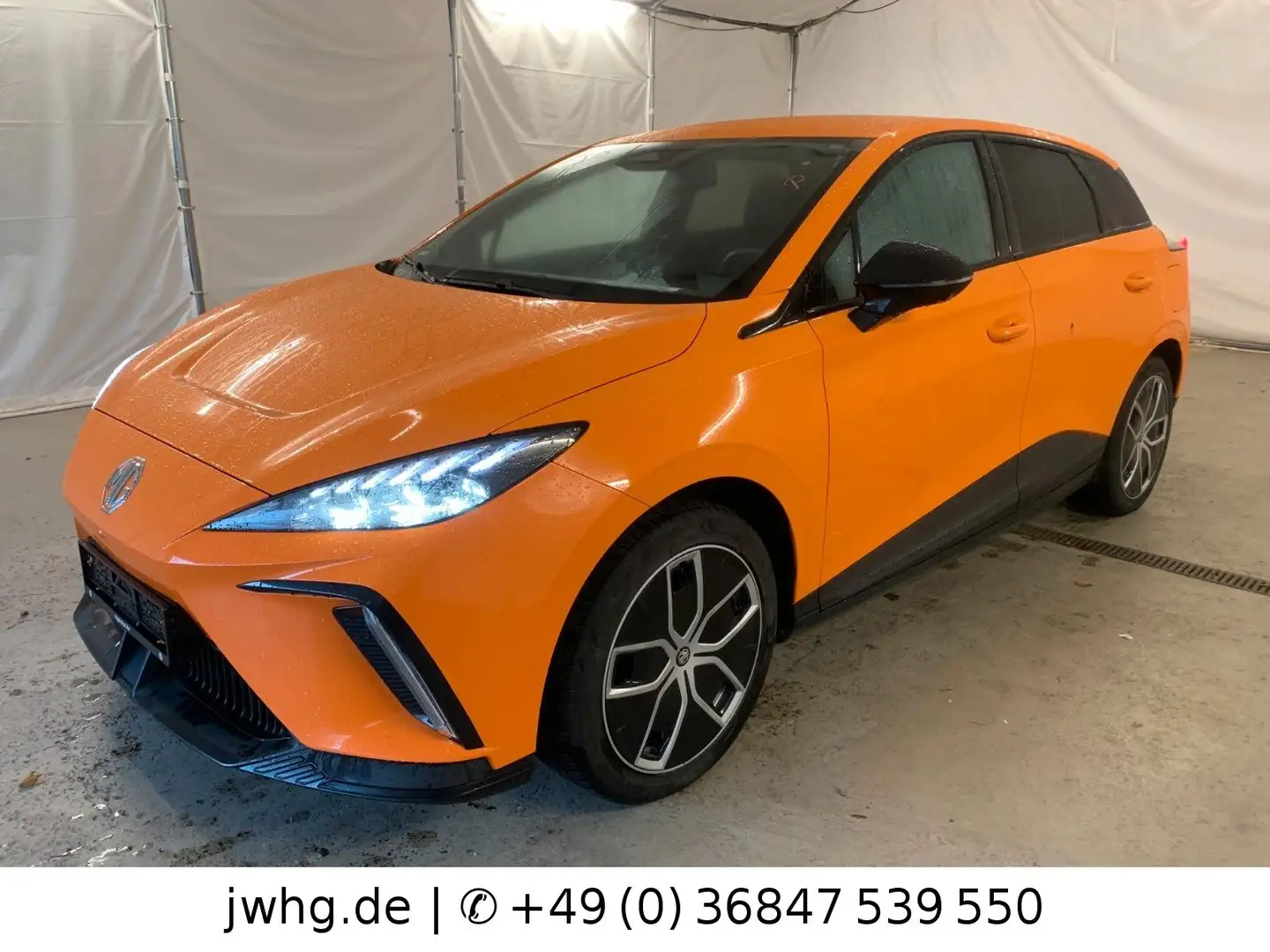 MG MG4 Luxury Leder Navi 360°Kam ACC Wärmep Portocaliu - 1