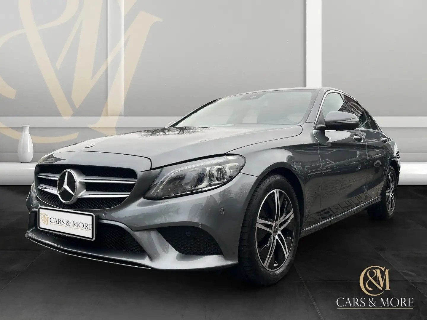 Mercedes-Benz C 180 Limo. T.Leder Navi CarPlay Multibeam RFK Grau - 1