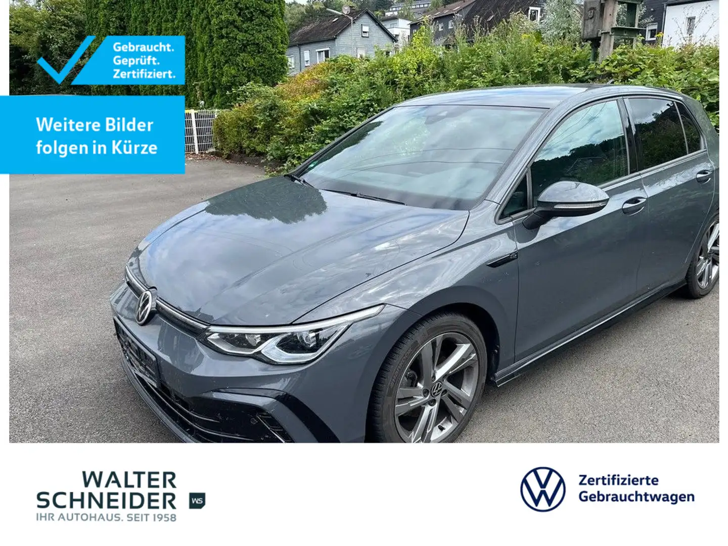 Volkswagen Golf 1.5 TSI R-Line Navi LEDplus AHK Grau - 1