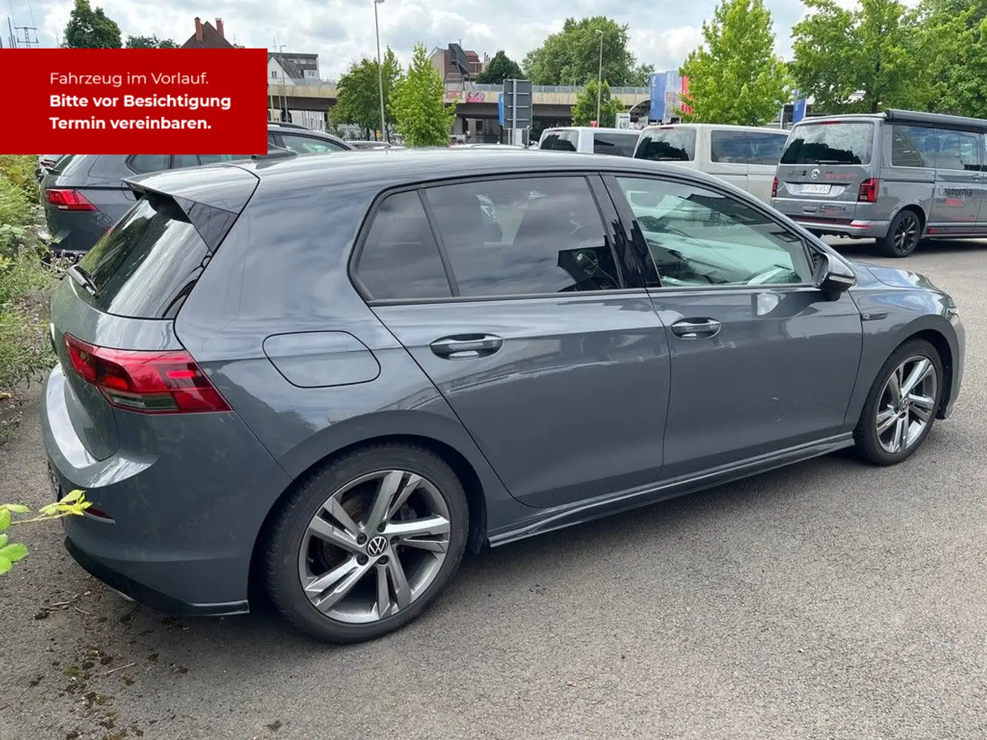Volkswagen Golf 1.5 TSI R-Line Navi LEDplus AHK Grau - 2