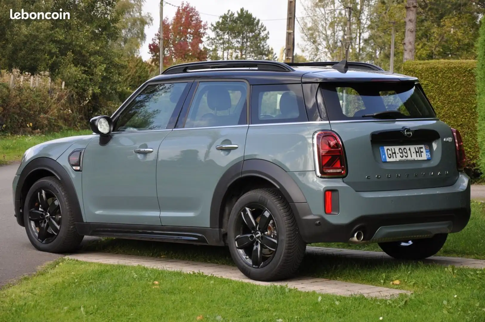 MINI Cooper Countryman Cooper F60 1.5 136 cv BVM6 Edition Northwood 06-22 45600kms Org France Toit ouvrant caméra de recul Chargeur induction Si Vert - 2