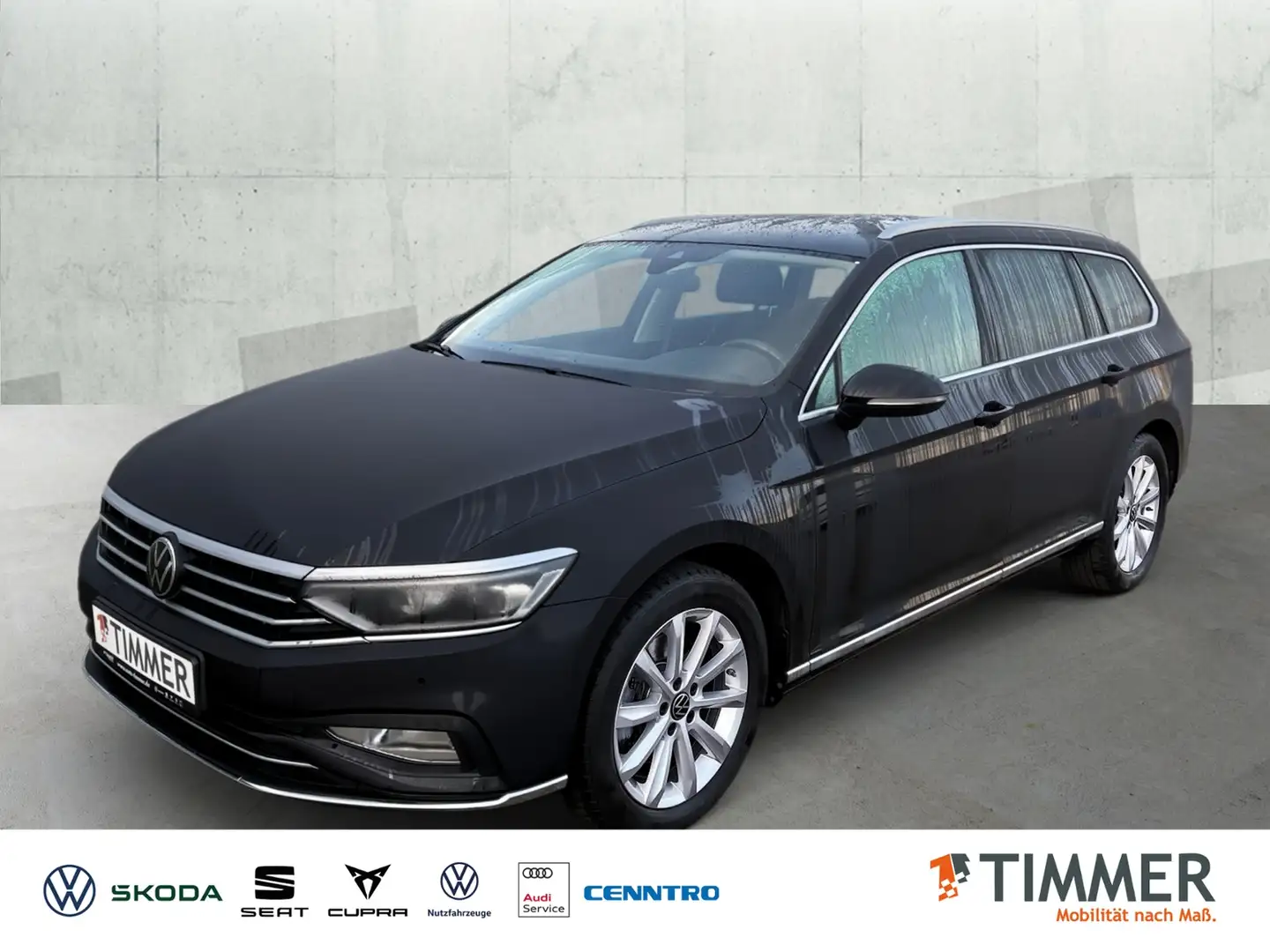Volkswagen Passat Variant 2.0 TDI DSG ELEGANCE +AHK +RKAM +IQ.LIGHT +ACC +N Schwarz - 1