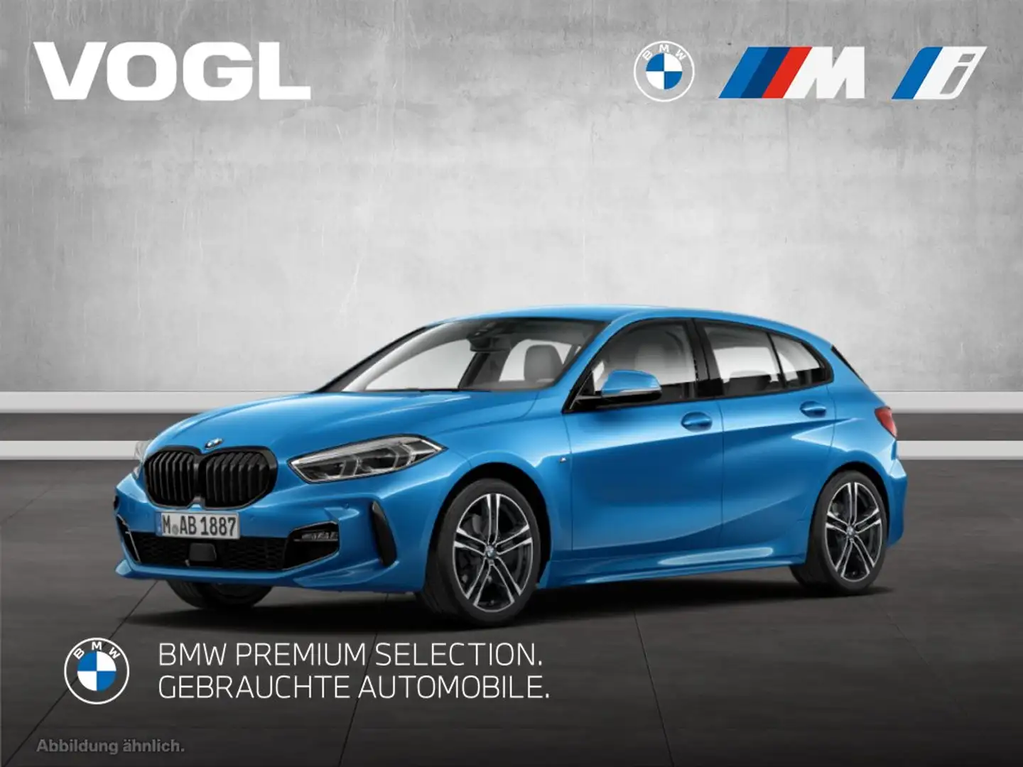BMW 118 i Hatch Blau - 1