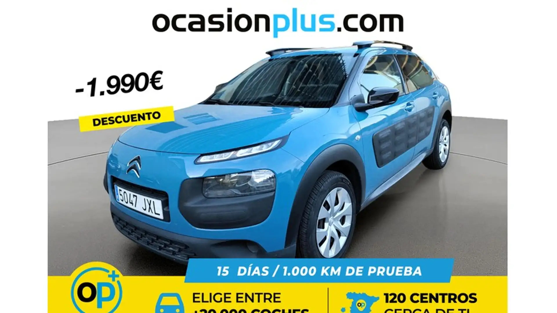 Citroen C4 Cactus 1.2 PureTech S&S Feel 110 Azul - 1