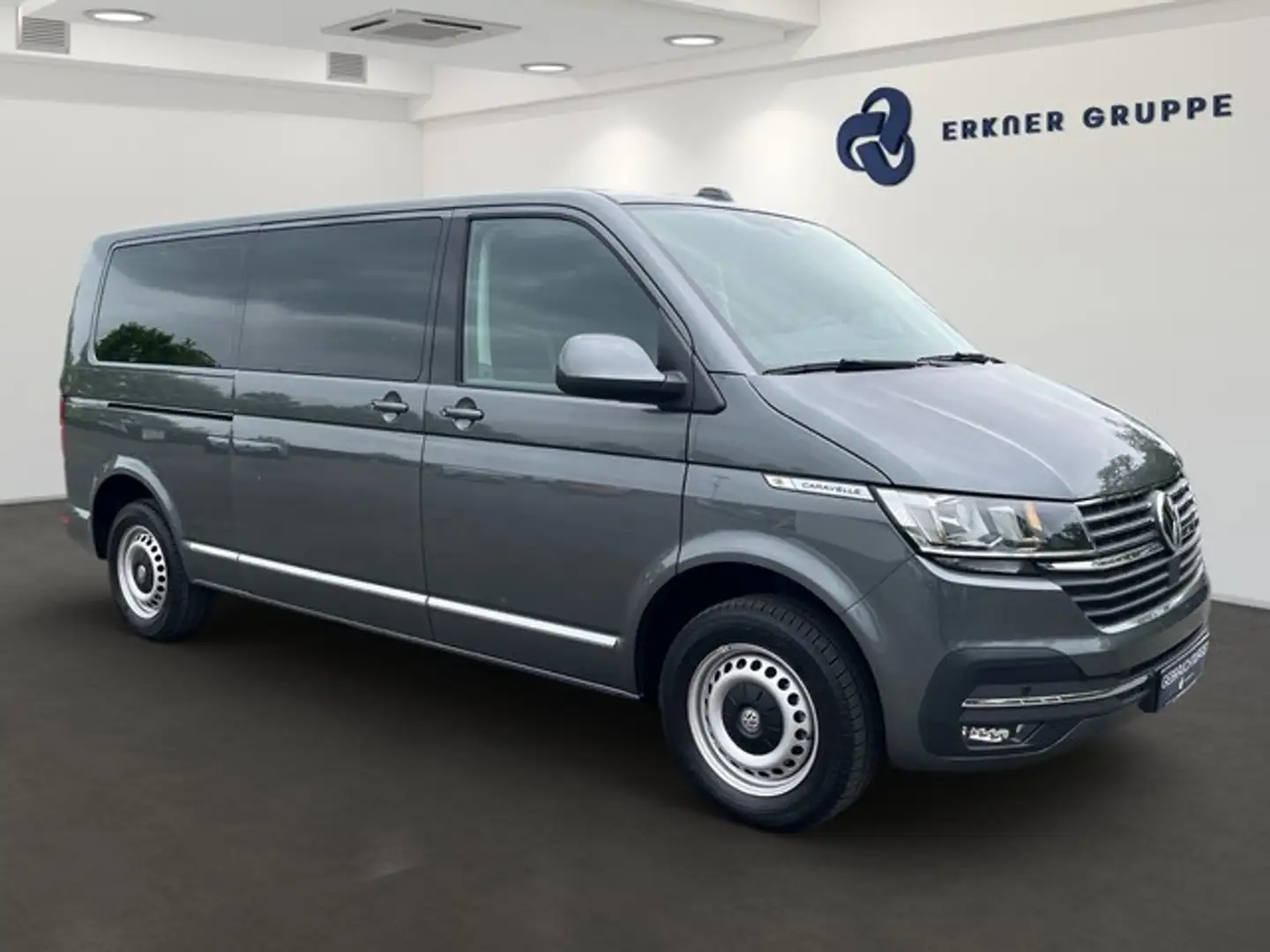 Volkswagen T6 Transporter Caravelle 6.1 2.0TDI Comfortline lang 9-SITZER ... Gri - 2