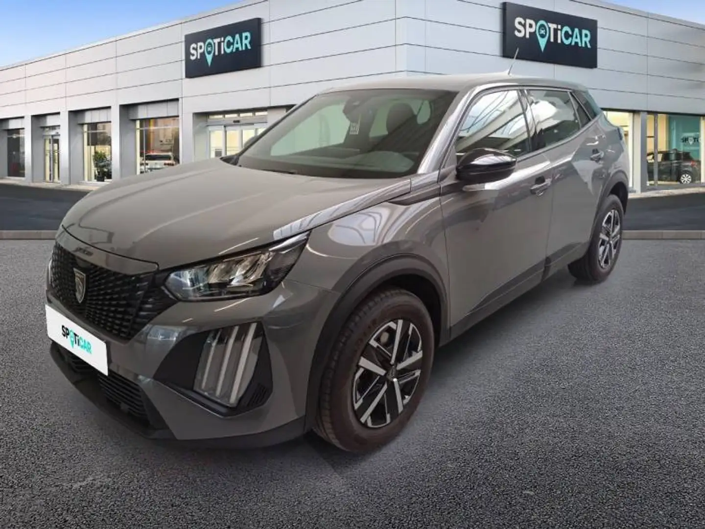 Peugeot 2008 2 1.2 HYBRID 136 e-DSC6 Active Gris - 1