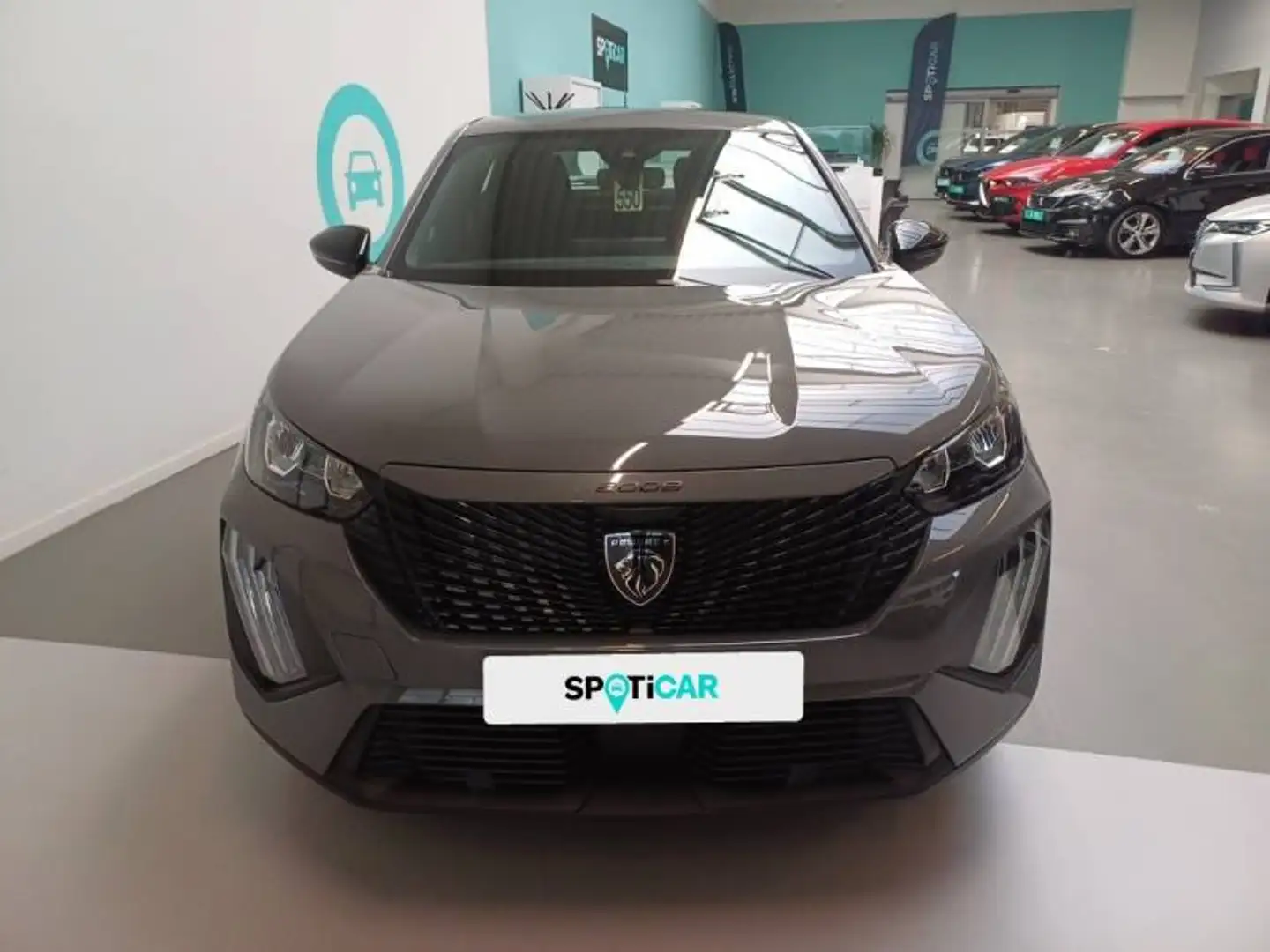 Peugeot 2008 2 1.2 HYBRID 136 e-DSC6 Active Gris - 2