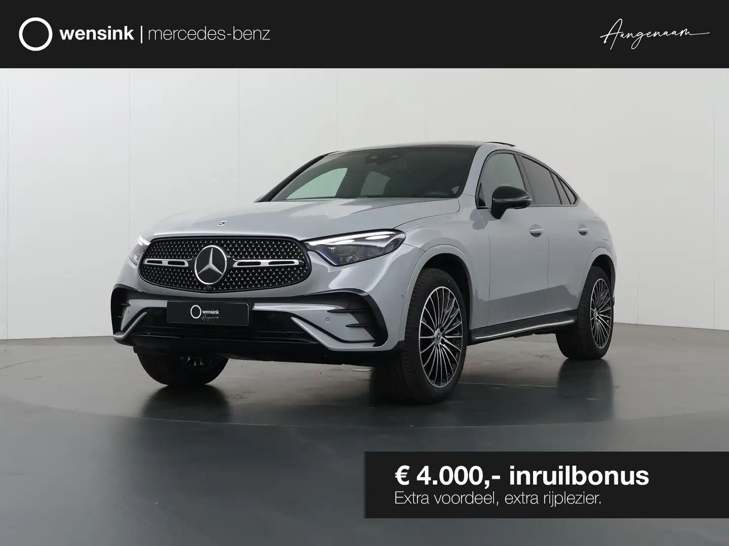 Mercedes-Benz GLC 300 Coupe 300e 4MATIC Sport Edition | Panoramaschuifda Grijs - 1