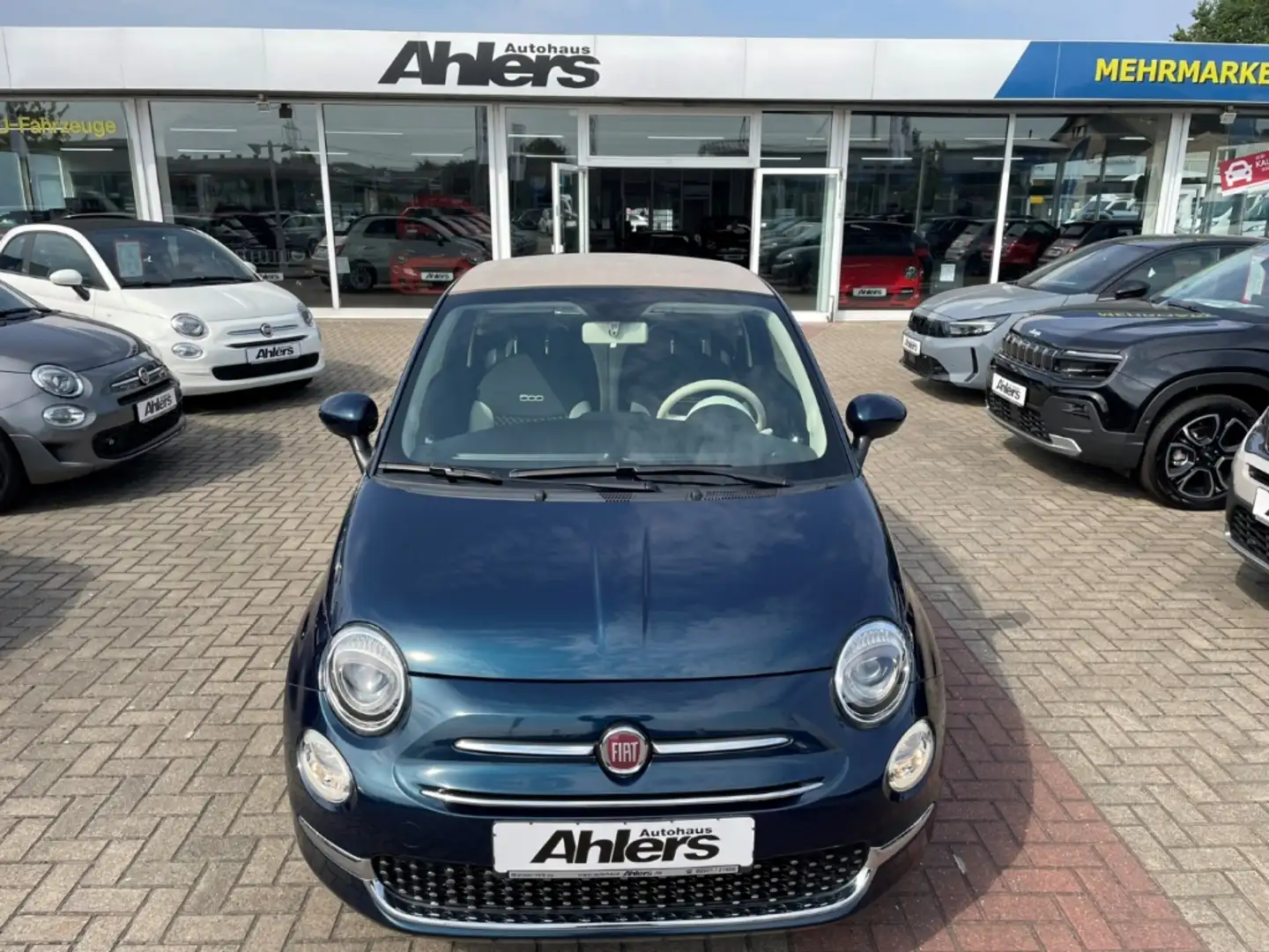 Fiat 500C DolceVita+2xSHZ+CARPLAY+KLIMA+TEMPOMAT+PDC+DAB+ Blau - 2