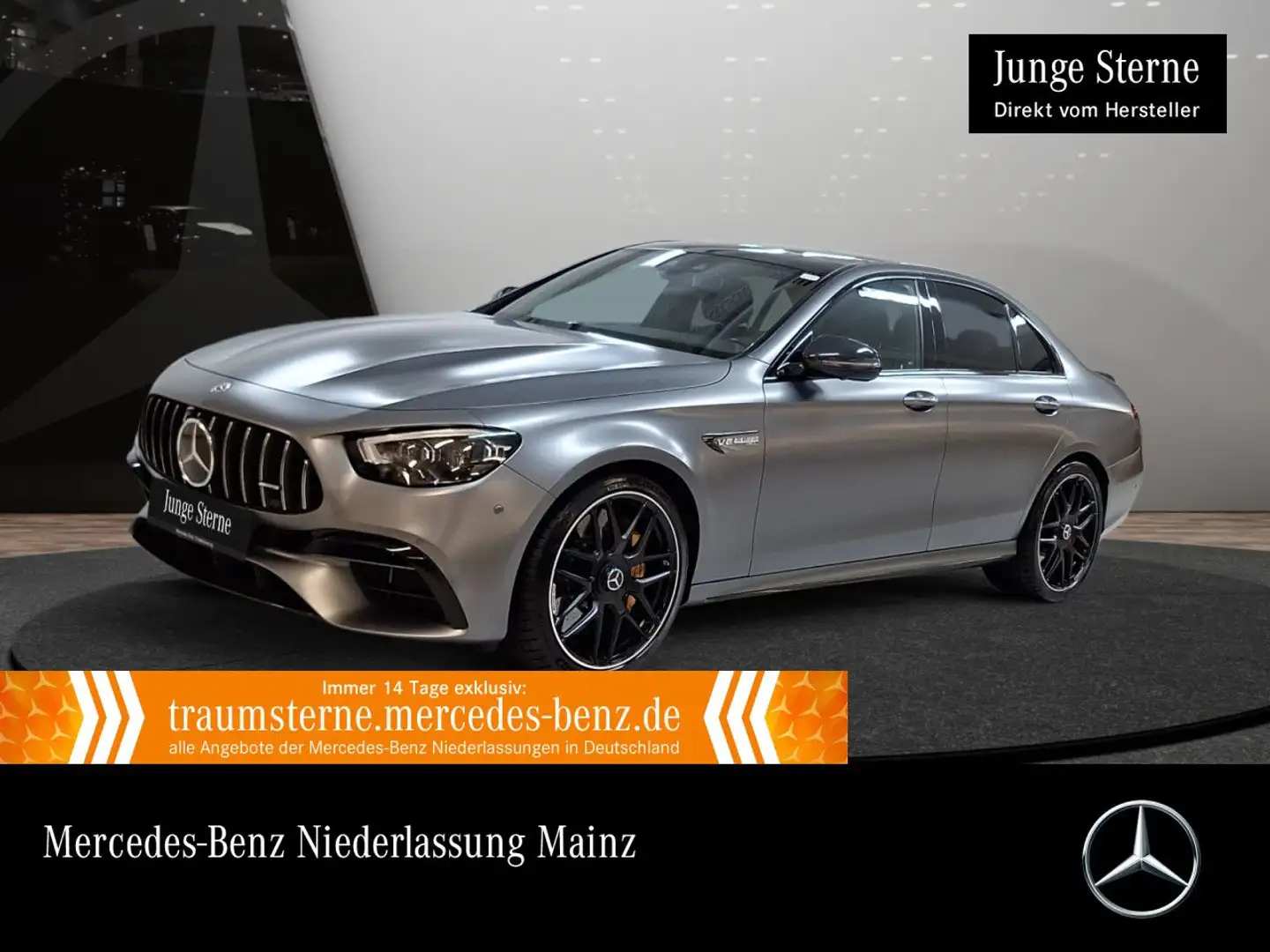 Mercedes-Benz E 63 AMG E 63 S 4M AMG+DRIVERS+NIGHT+PANO+360+MULTIBEAM+20" Gris - 1