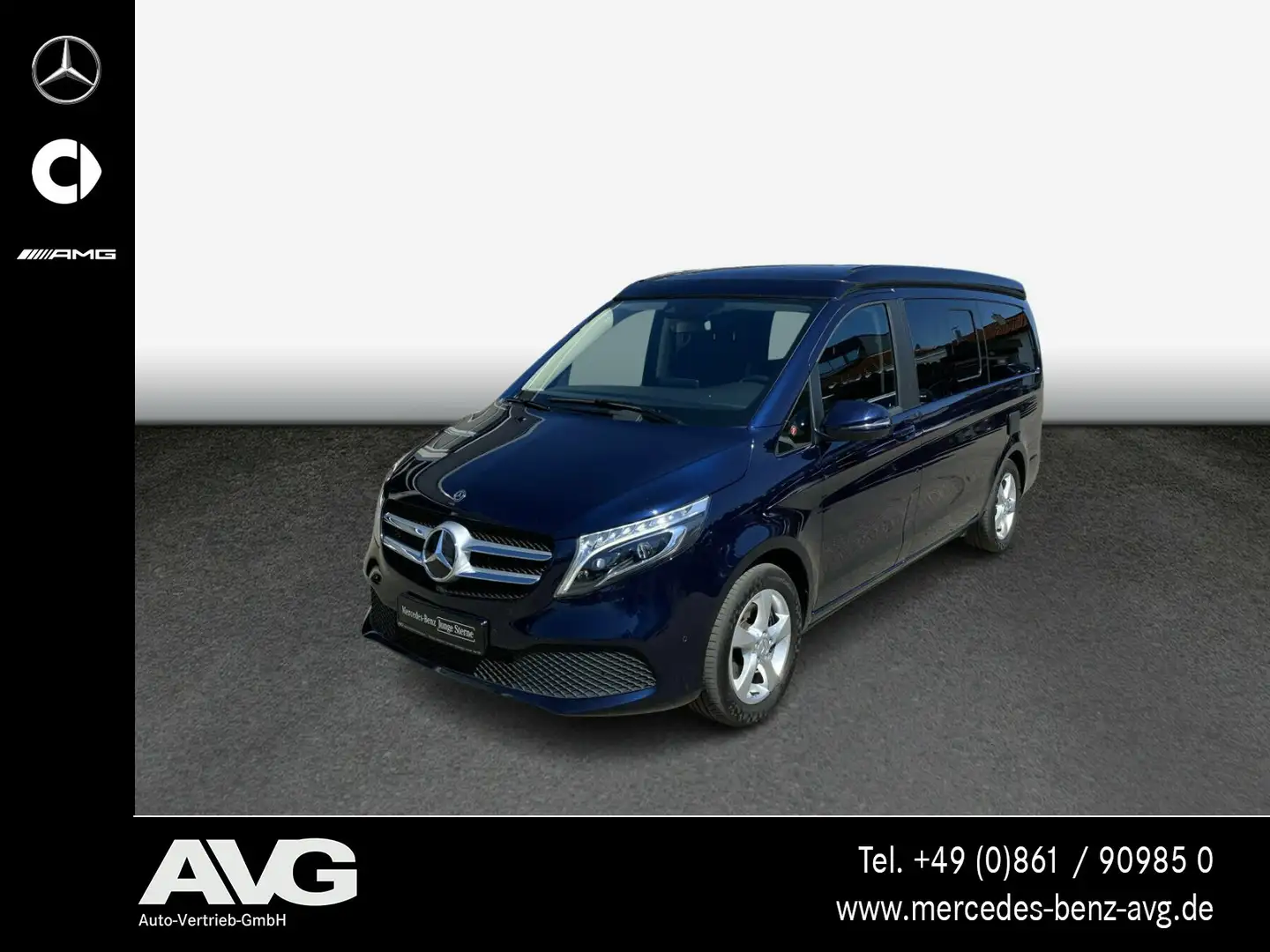 Mercedes-Benz Marco Polo Marco Polo 250 d 4M ED DISTRONIC STANDHEIZ 360° Blau - 1