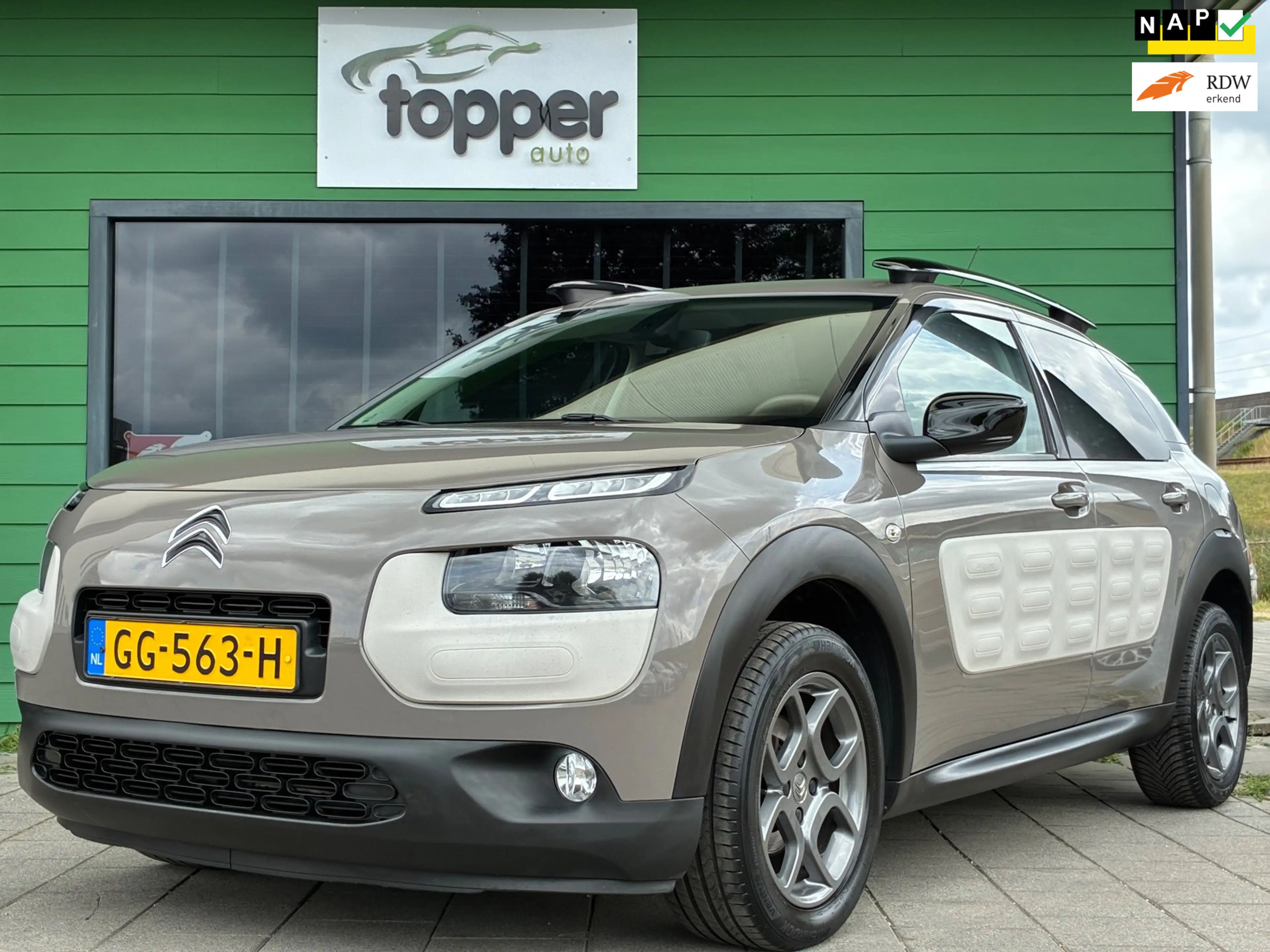 Citroen C4 Cactus 1.2 e-VTi Shine|2e Eigenaar|Automaat|D-Riem v.v.|N