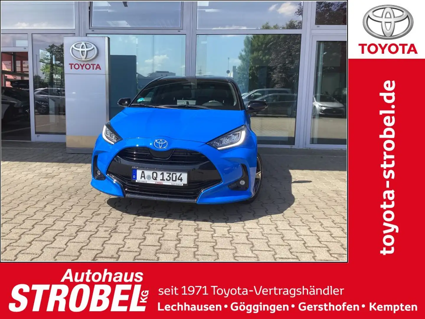 Toyota Yaris Hybrid 130 1.5 VVT-i Premiere Edition Blau - 1