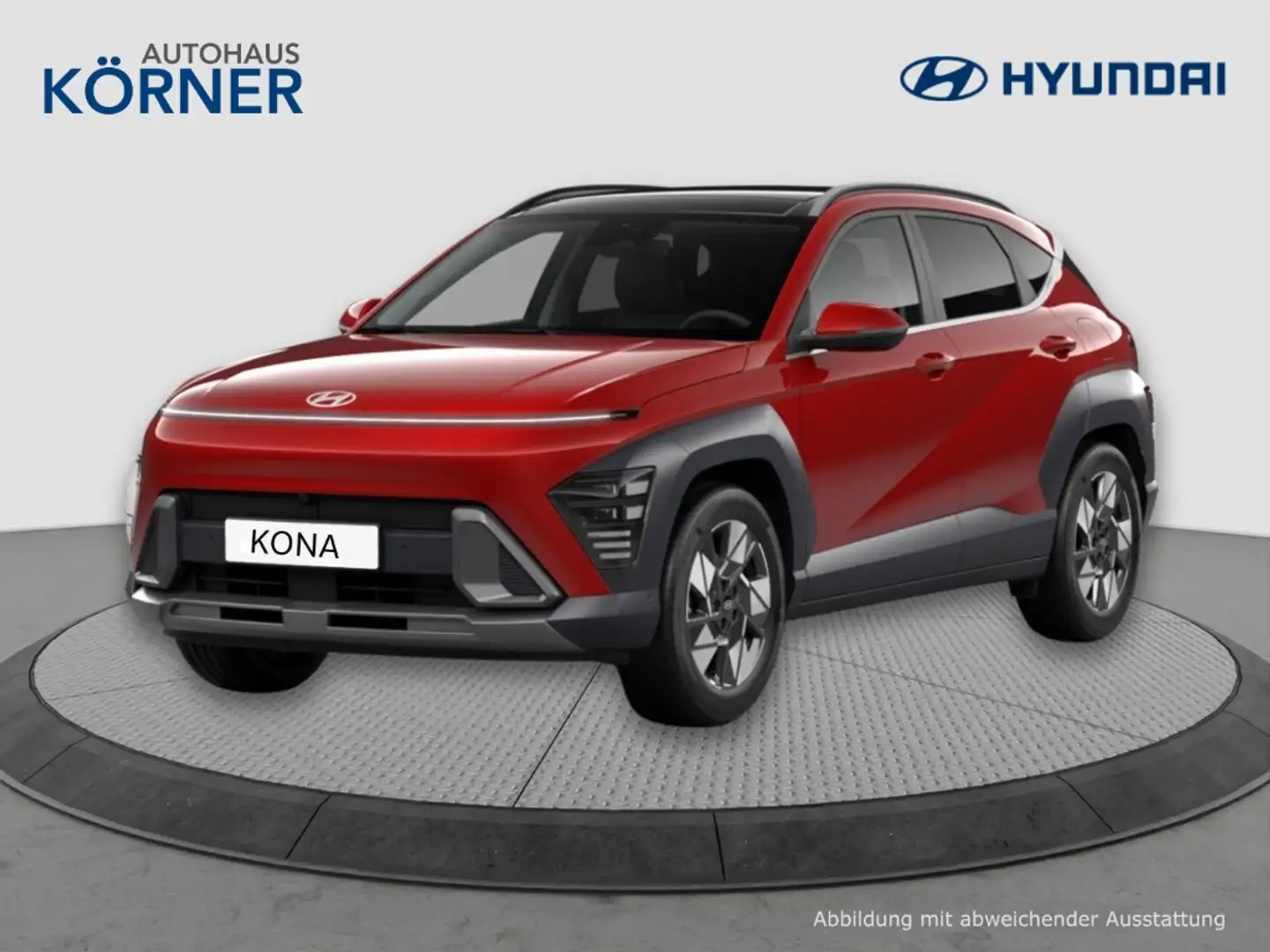 Hyundai KONA 1.6 T-GDI N LINE NAVI LED CAM ELEKTRISCHE HECKKLAP Rot - 1