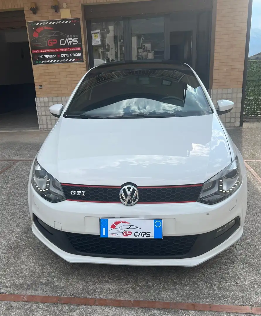 Volkswagen Polo GTI Polo V 2009 3p 1.4 tsi 180cv dsg Bianco - 1