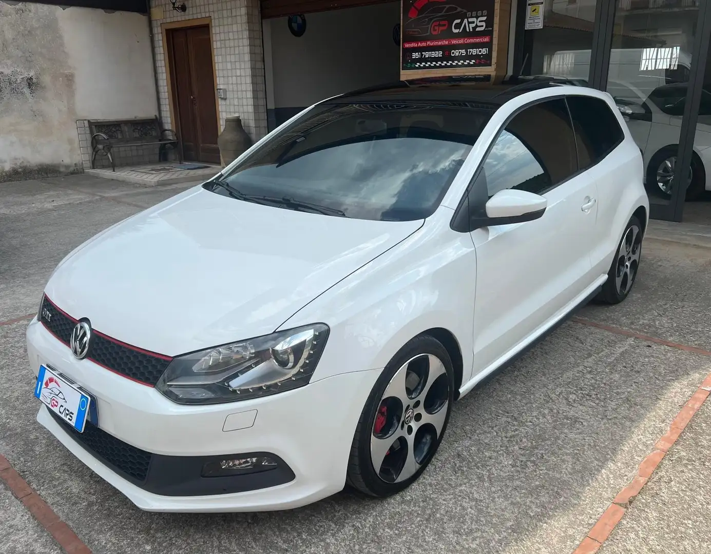 Volkswagen Polo GTI Polo V 2009 3p 1.4 tsi 180cv dsg Bianco - 2