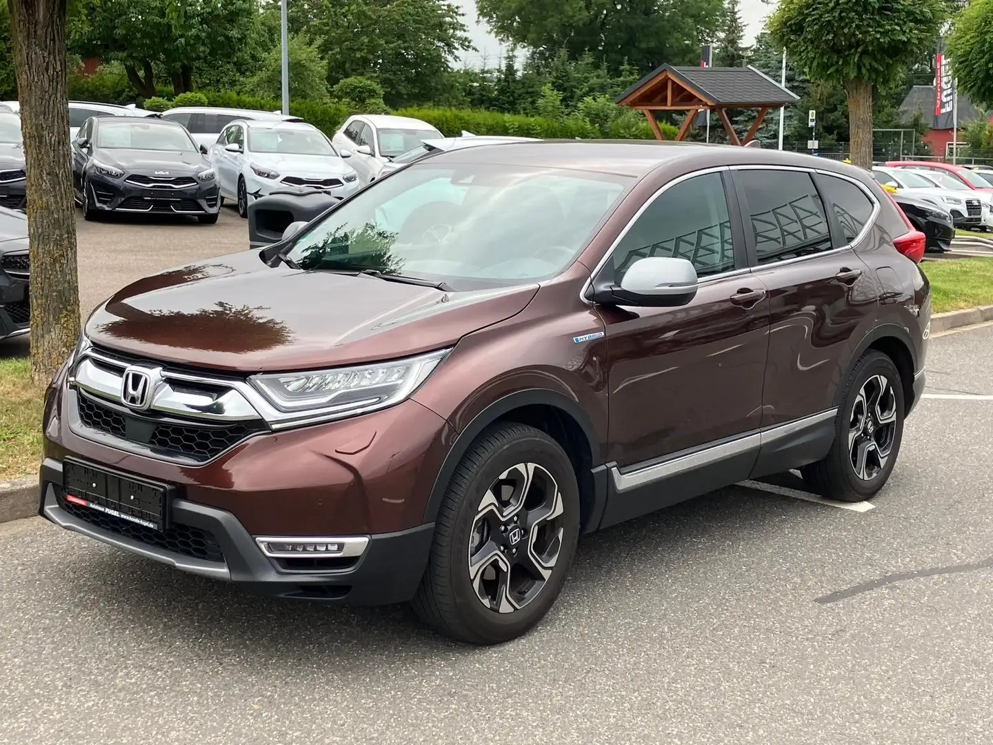 Honda CR-V 2.0 i-MMD HYBRID 4WD Elegance|ACC|Navi|LED Brun - 2