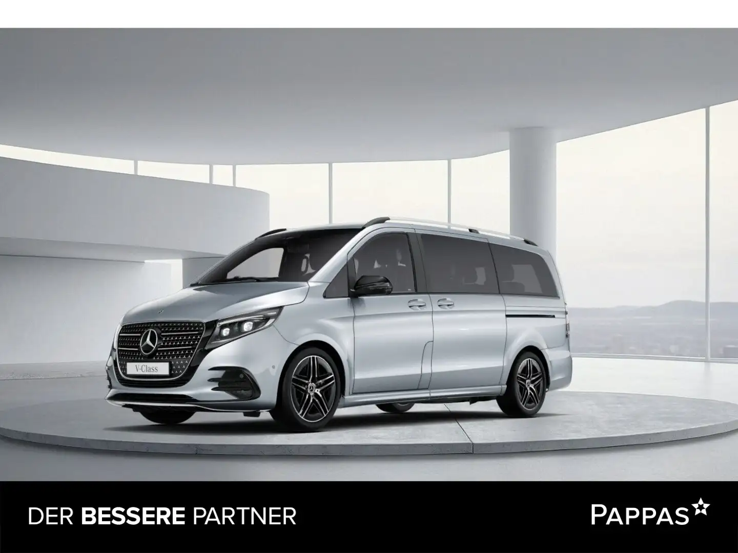 Mercedes-Benz V 300 d 4MATIC EXCLUSIVE Lang Airm Pano Distr Schwarz - 1