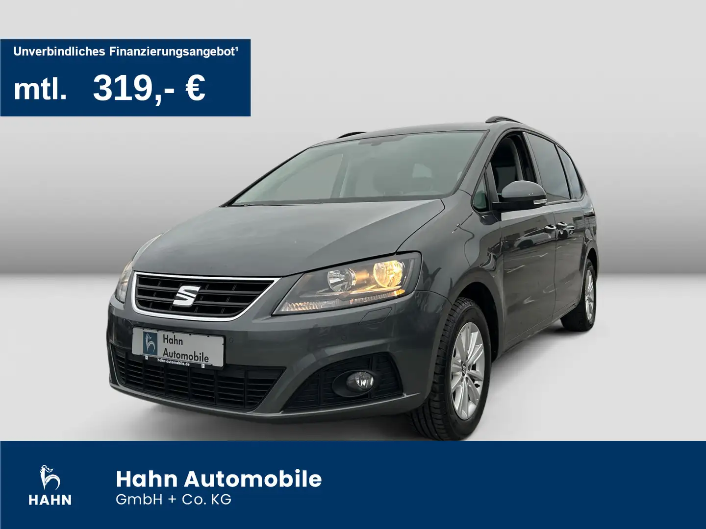 SEAT Alhambra 1.4TSI DSG Style AHK 7-Sitzer Climatr Grau - 1