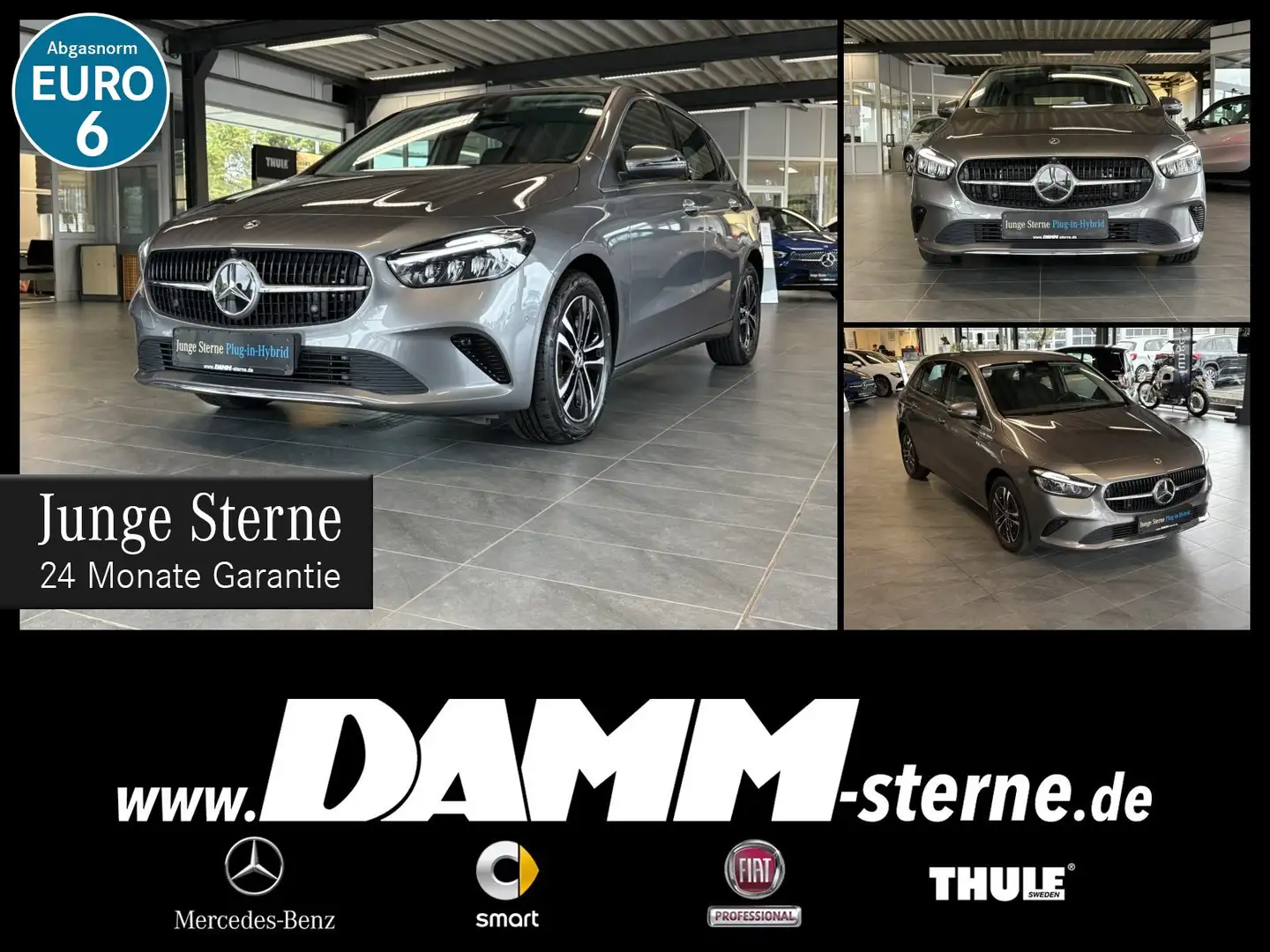 Mercedes-Benz B 250 B 250 e Progressive Adv +/Kamera/LED/Winter/MBUX Grau - 1