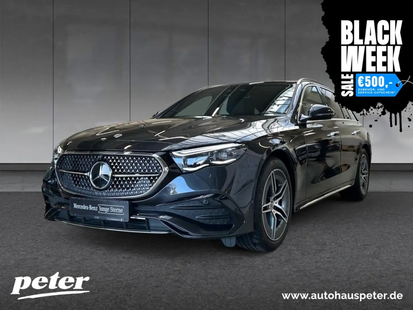 Mercedes-Benz E 450 4MATIC T-Modell AMG,Airmatic,Fahrassistenz Grau - 1